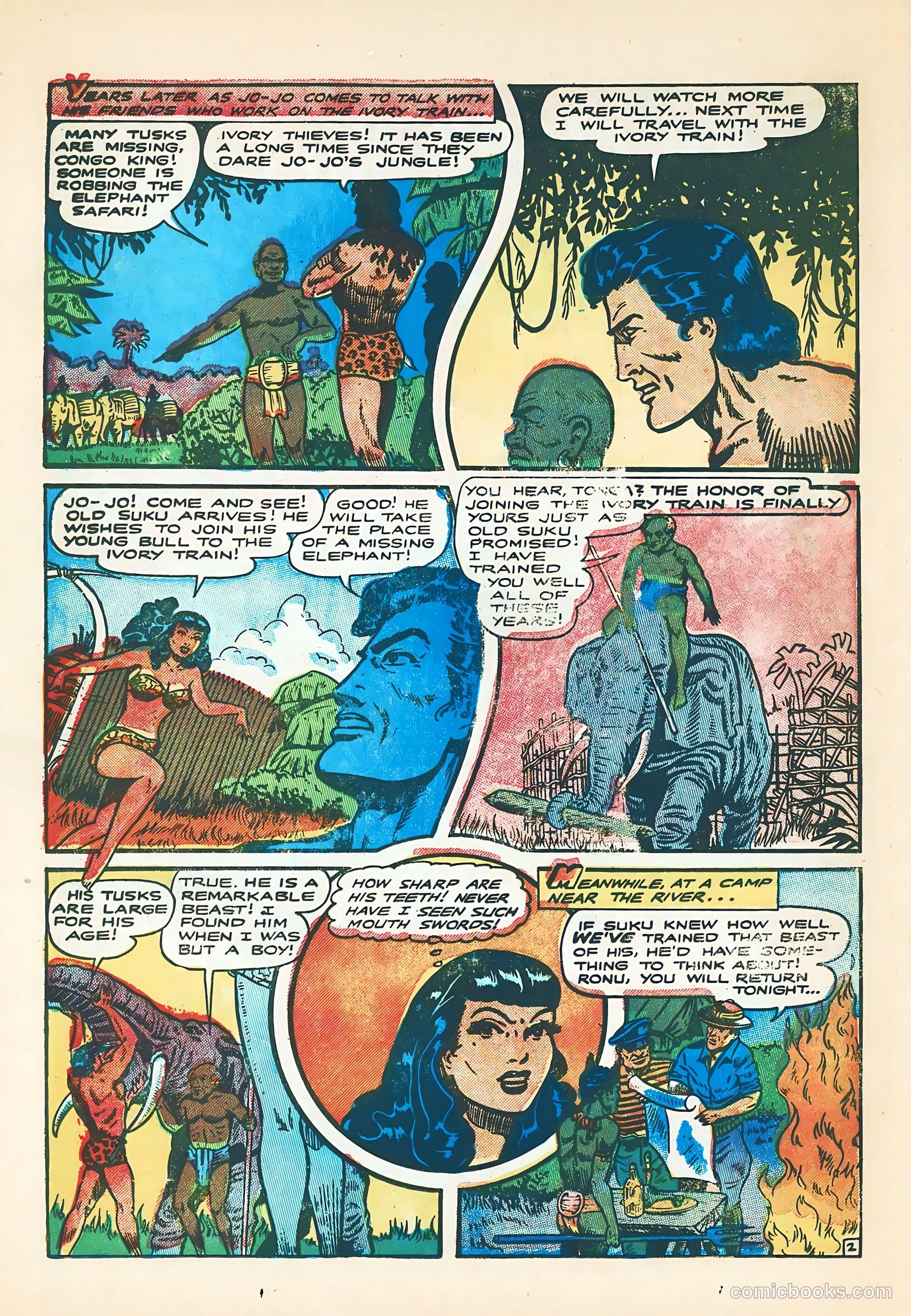 Terrors of the Jungle #9 (1954) — page 24 of 36