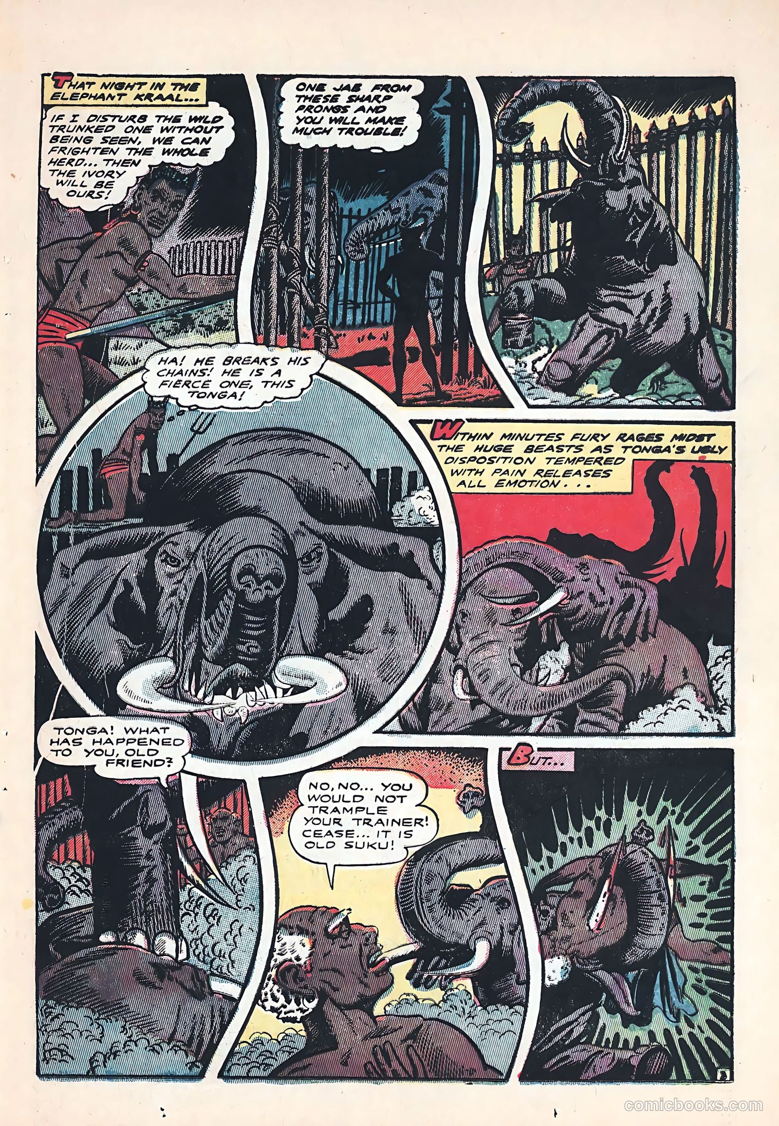 Terrors of the Jungle #9 (1954) — page 25 of 36