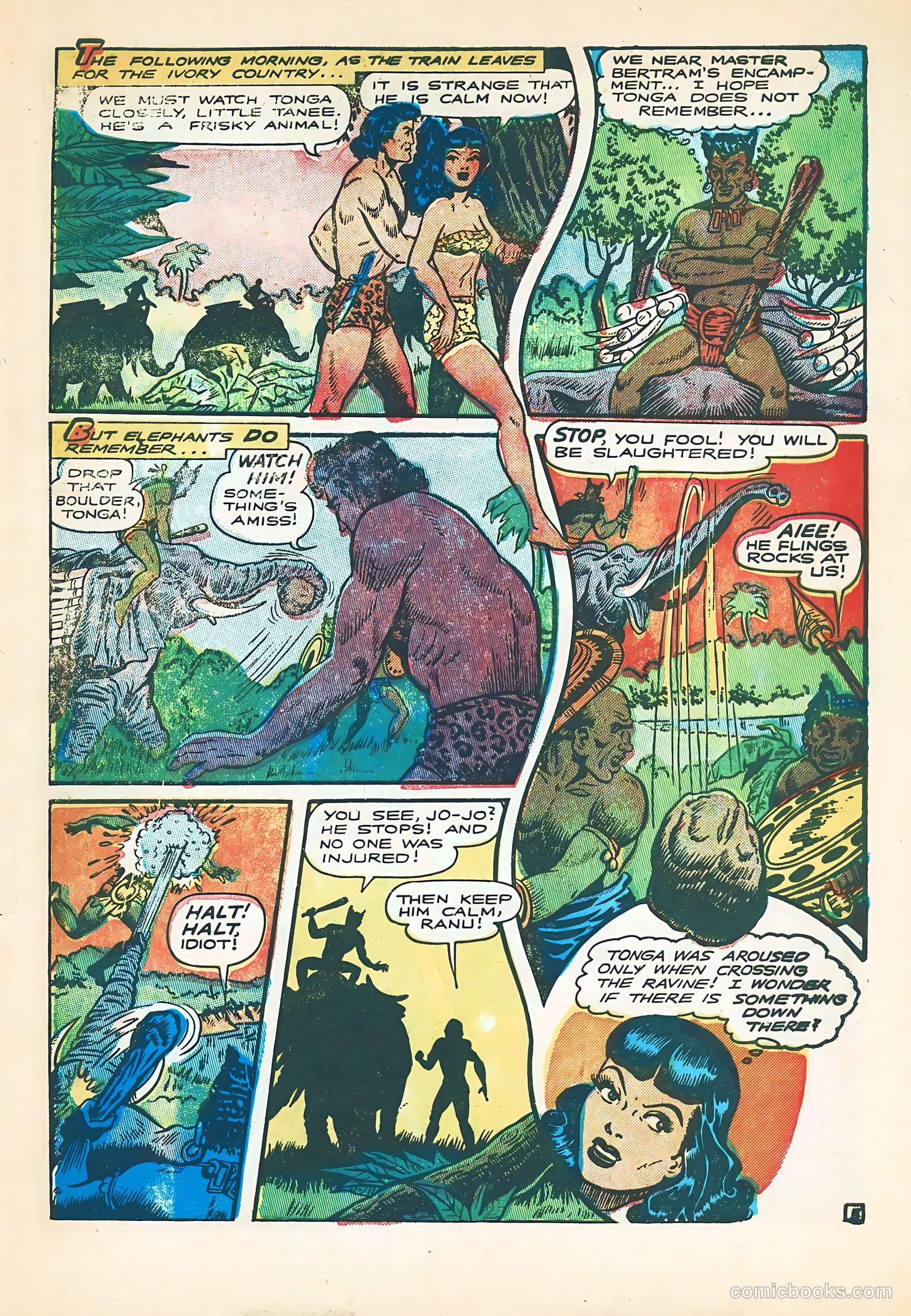 Terrors of the Jungle #9 (1954) — page 29 of 36