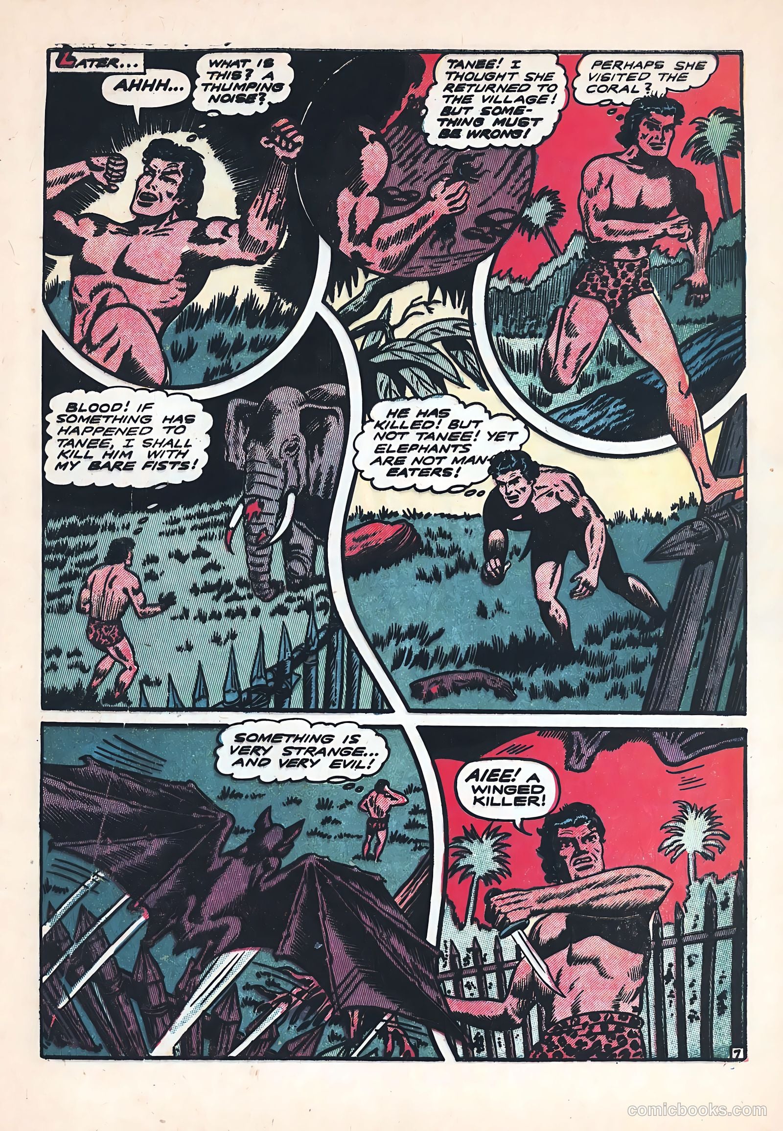 Terrors of the Jungle #9 (1954) — page 31 of 36