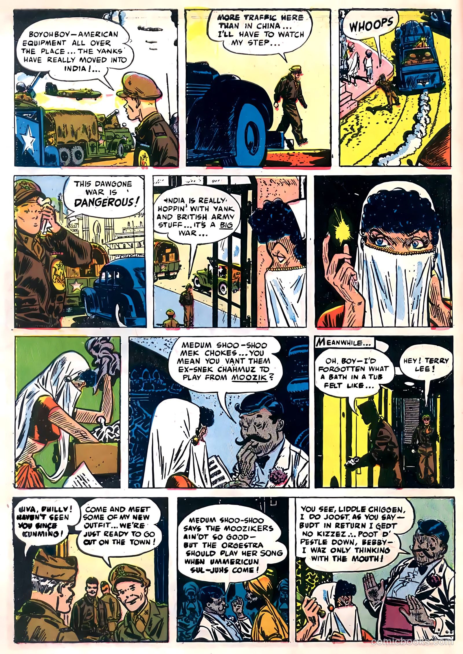 Terry and the Pirates #13 (1989) — page 8 of 52