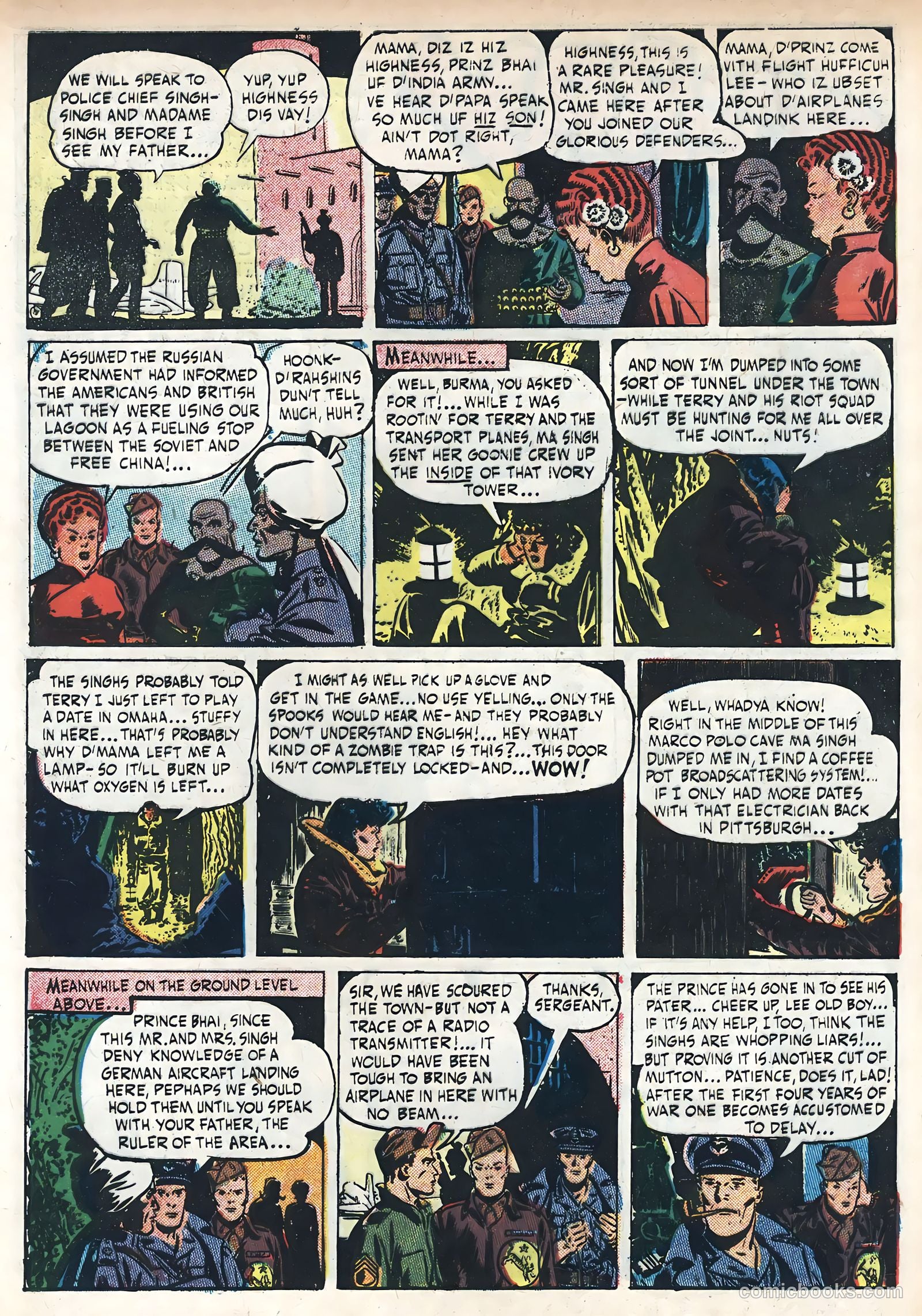 Terry and the Pirates #14 (1989) — page 6 of 52
