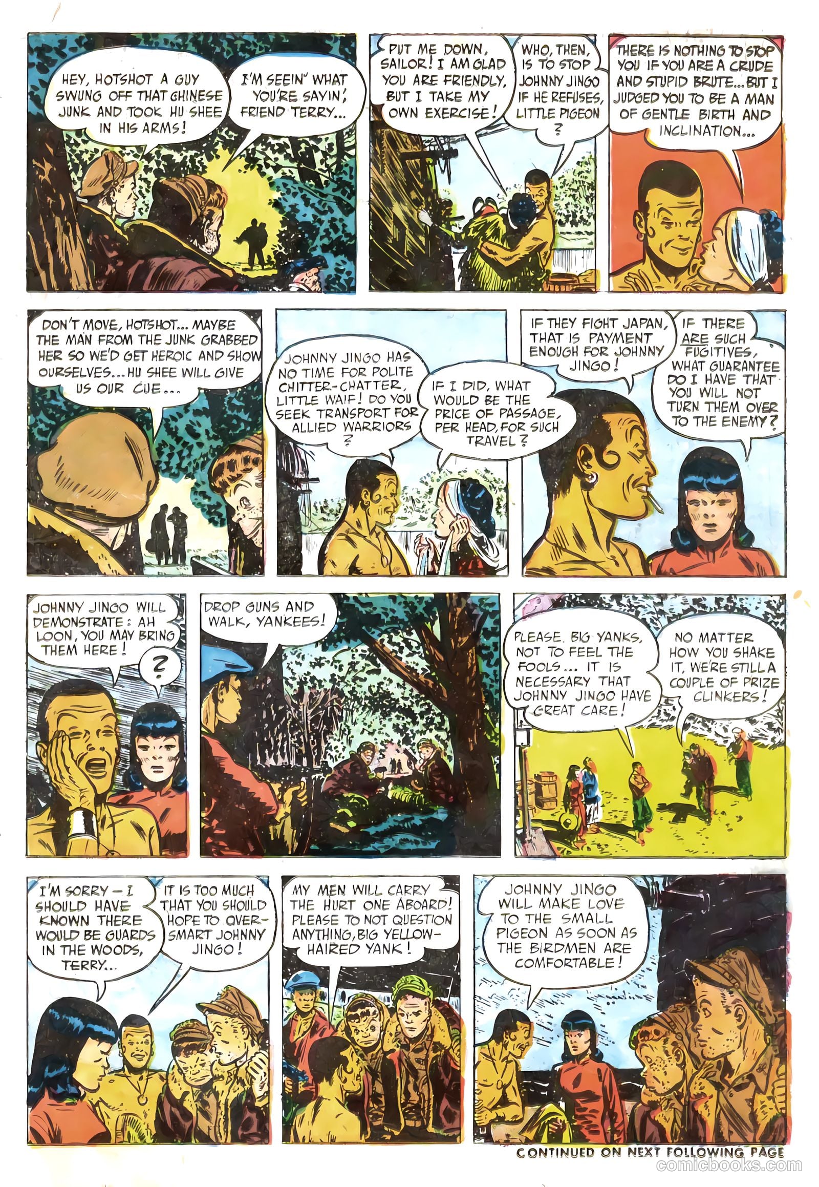 Terry and the Pirates #18 (1990) — page 19 of 36
