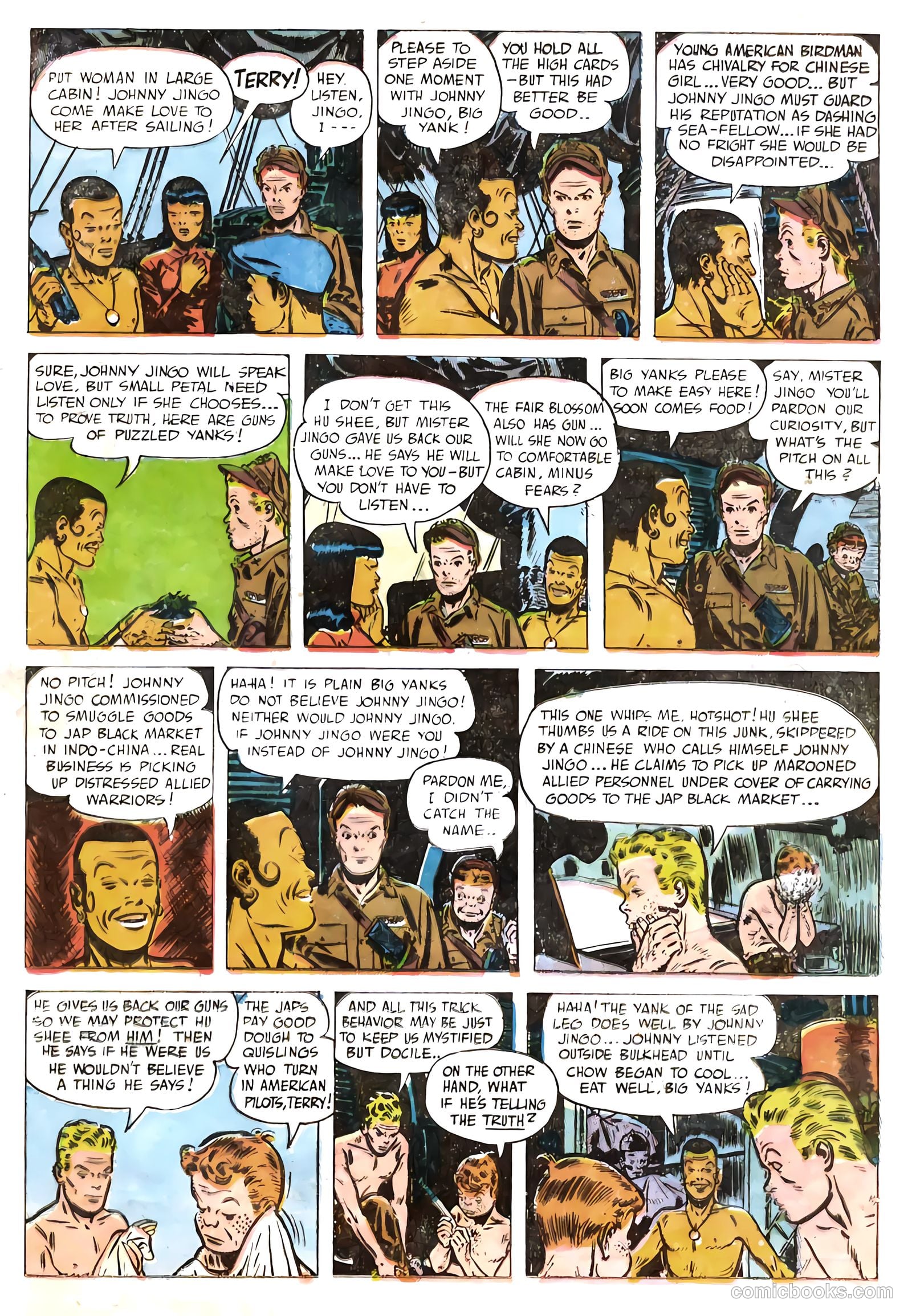 Terry and the Pirates #18 (1990) — page 21 of 36