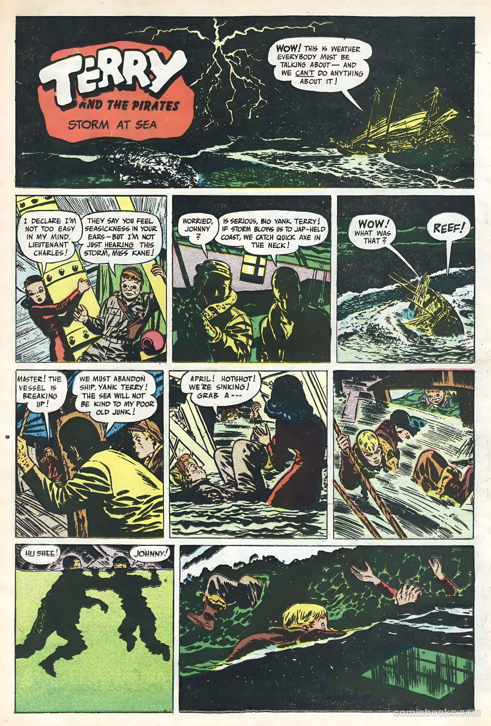 Terry and the Pirates #19 (1991) — page 11 of 36