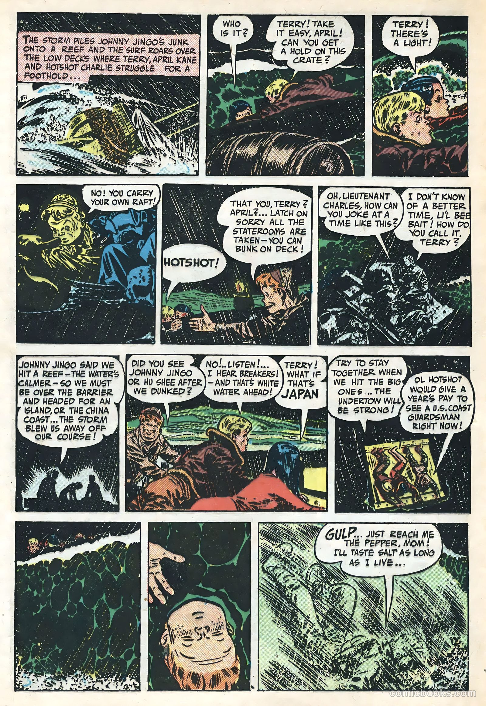 Terry and the Pirates #19 (1991) — page 12 of 36