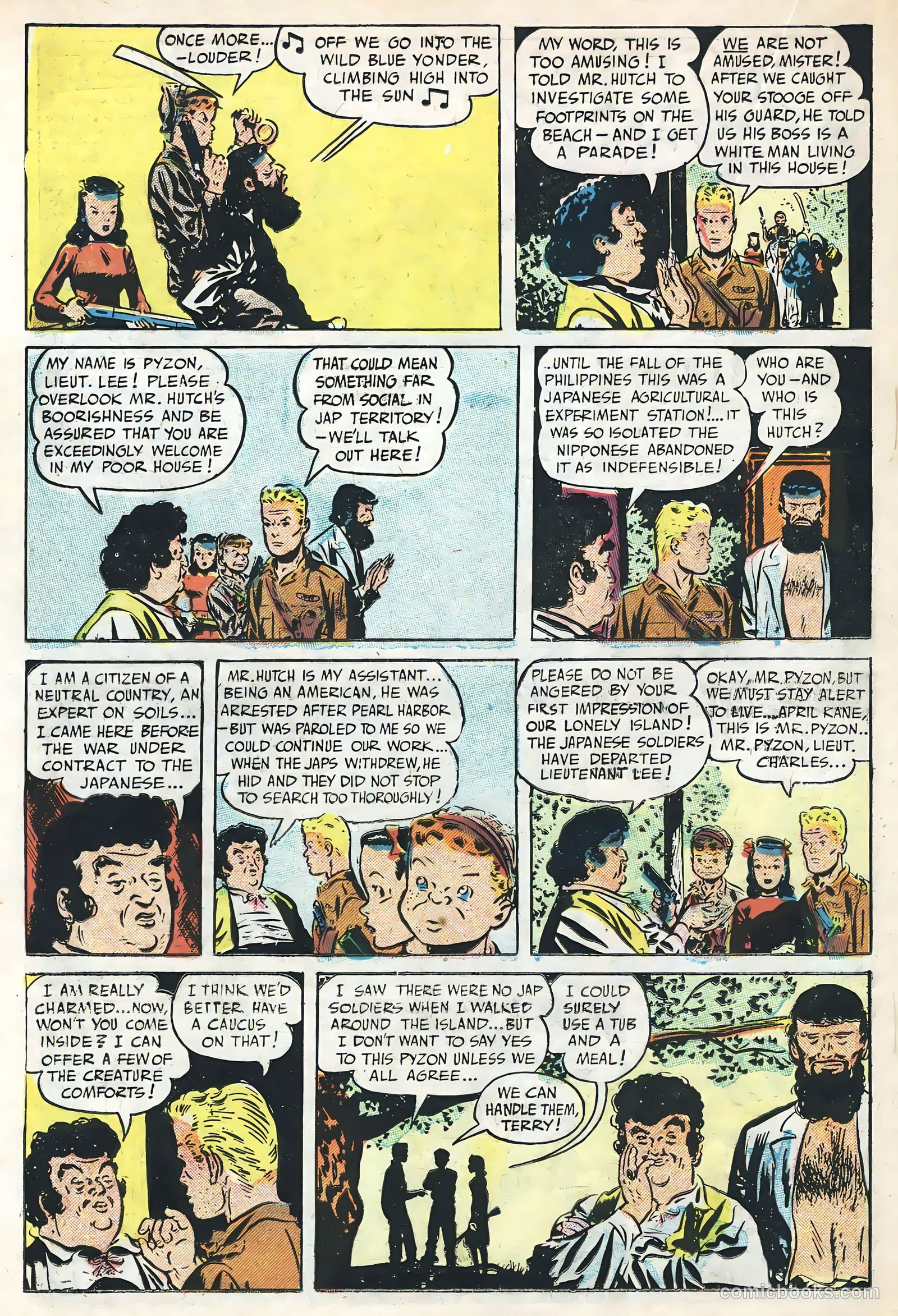 Terry and the Pirates #19 (1991) — page 22 of 36