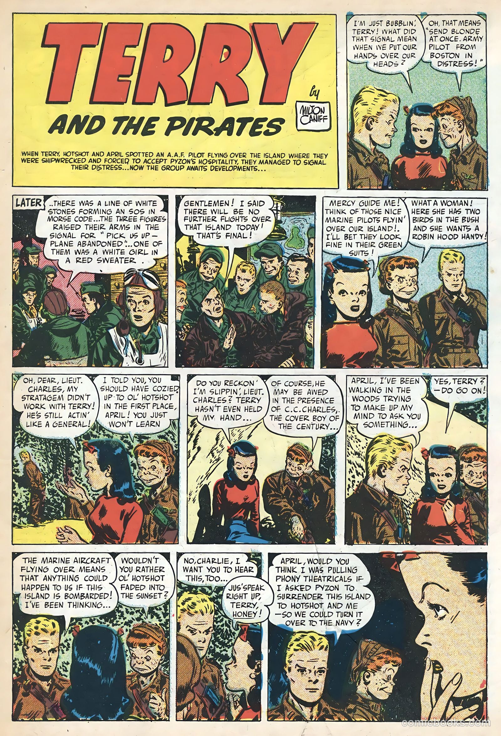 Terry and the Pirates #20 (1991) — page 3 of 36