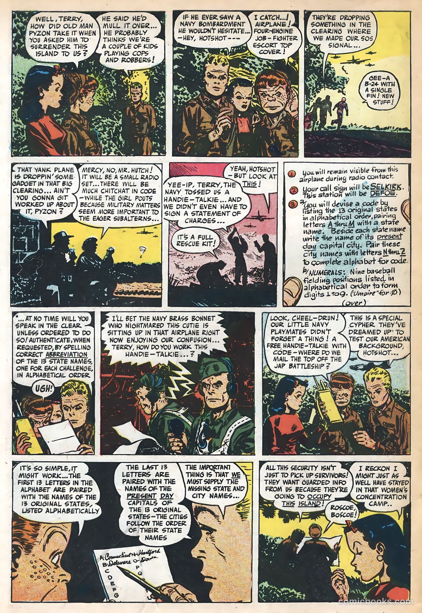 Terry and the Pirates #20 (1991) — page 6 of 36