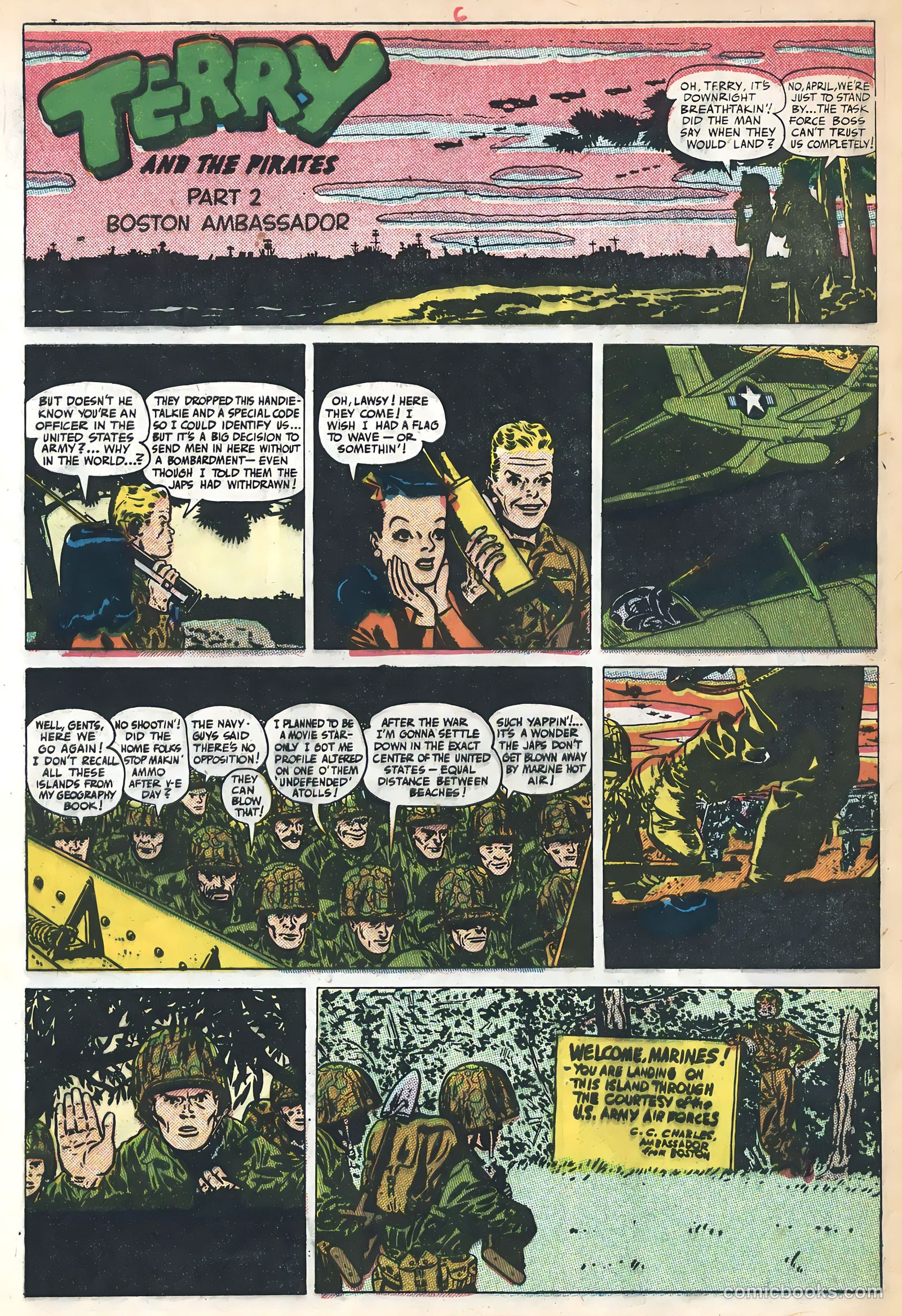 Terry and the Pirates #20 (1991) — page 8 of 36