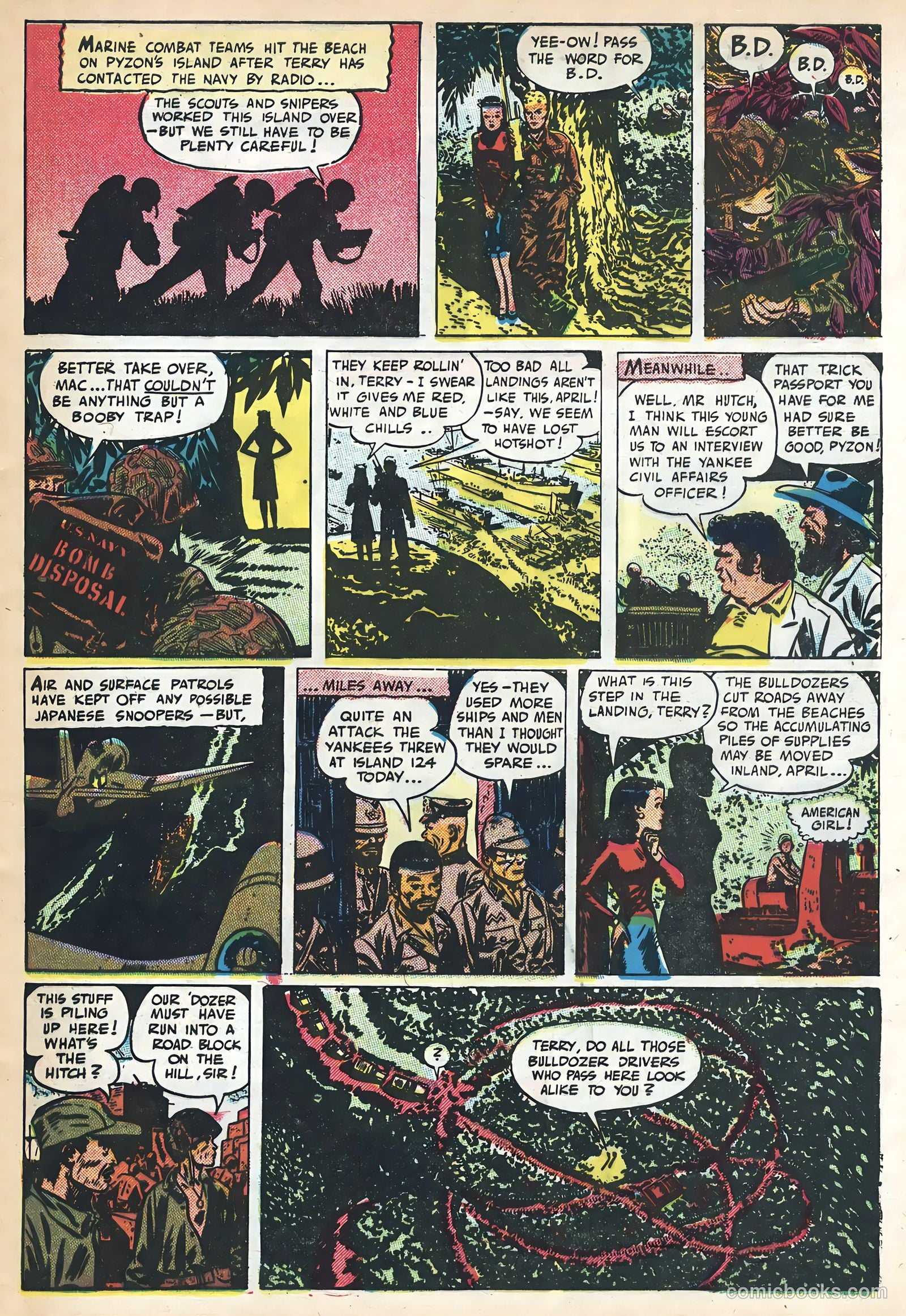 Terry and the Pirates #20 (1991) — page 9 of 36