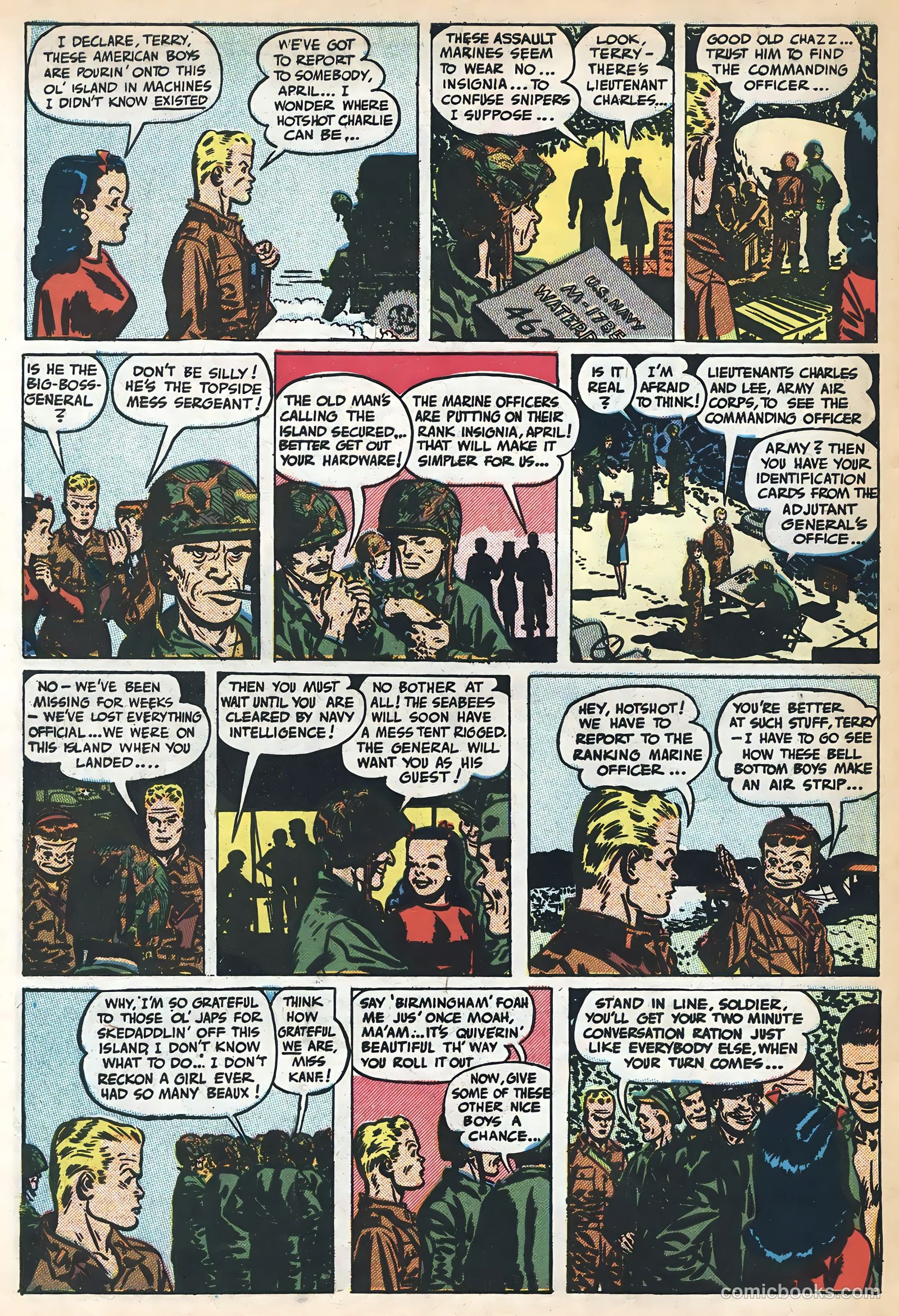Terry and the Pirates #20 (1991) — page 10 of 36