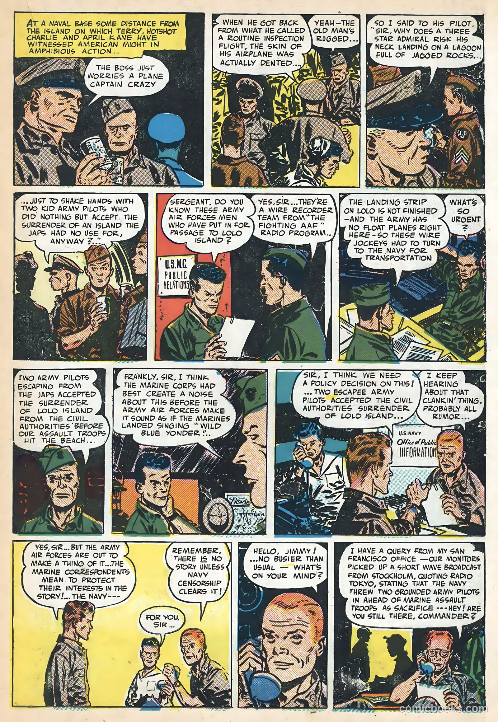 Terry and the Pirates #20 (1991) — page 15 of 36