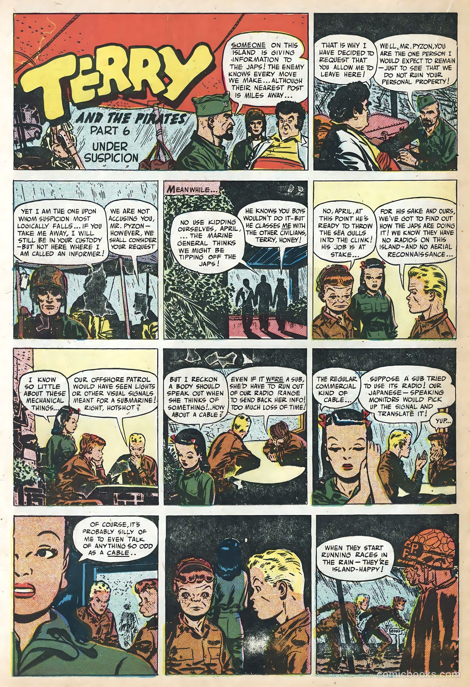 Terry and the Pirates #20 (1991) — page 22 of 36