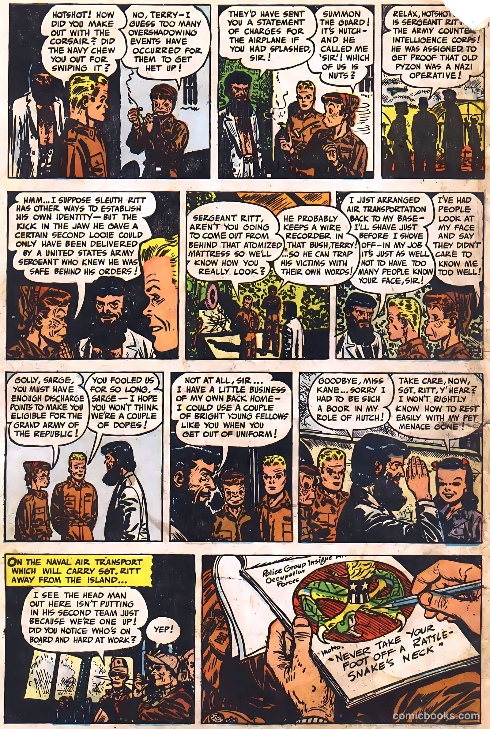 Terry and the Pirates #21 (1991) — page 9 of 33
