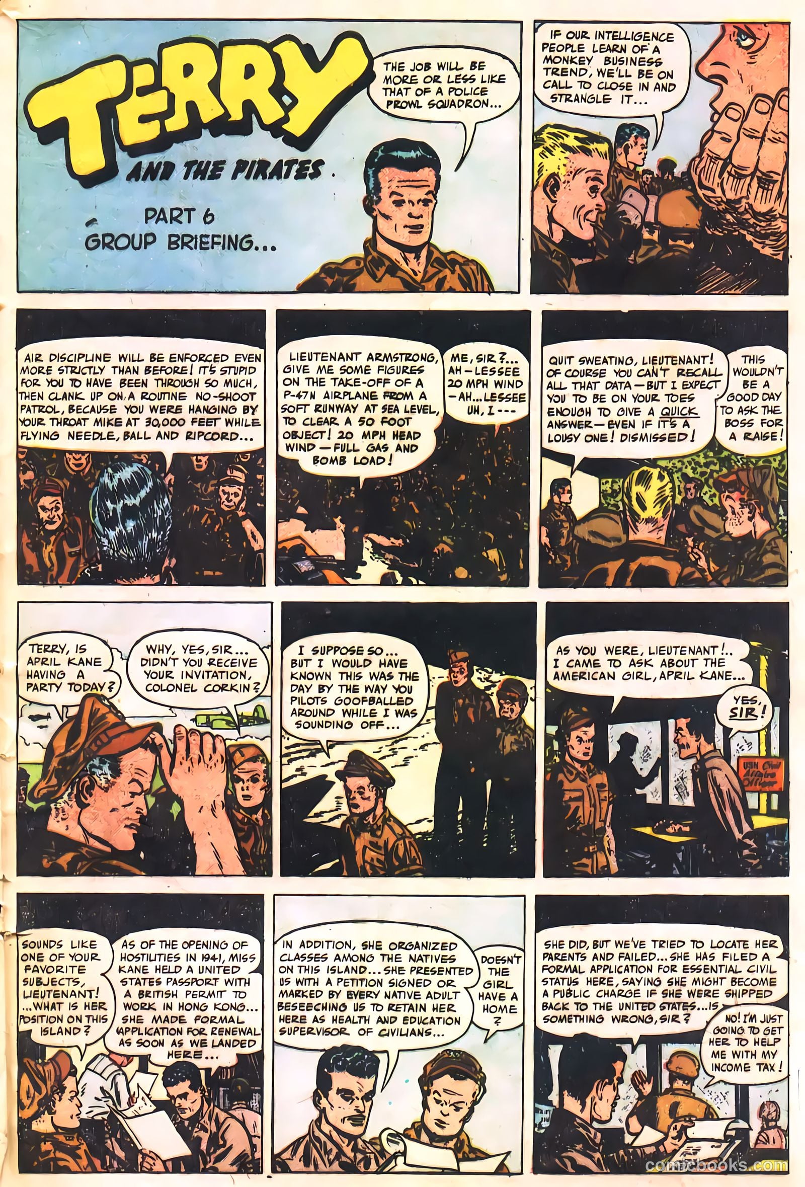 Terry and the Pirates #21 (1991) — page 20 of 33