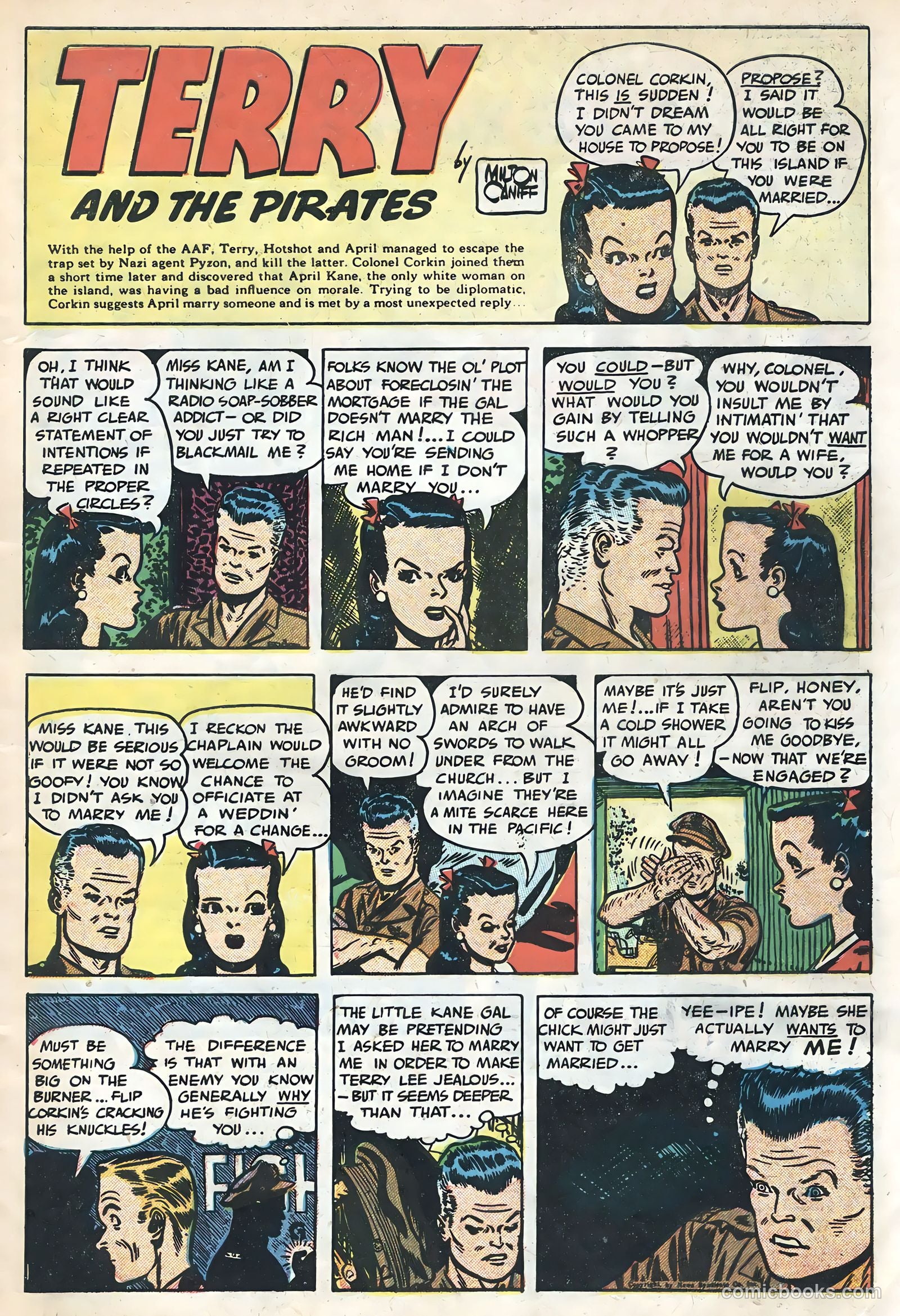 Terry and the Pirates #22 (1991) — page 3 of 36