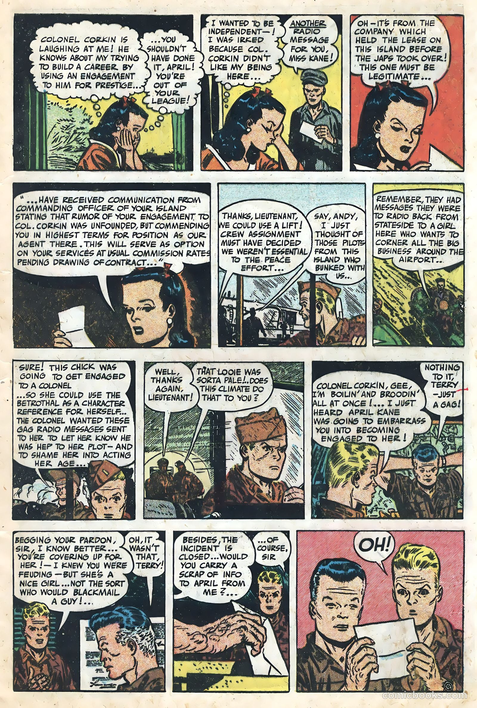 Terry and the Pirates #22 (1991) — page 9 of 36