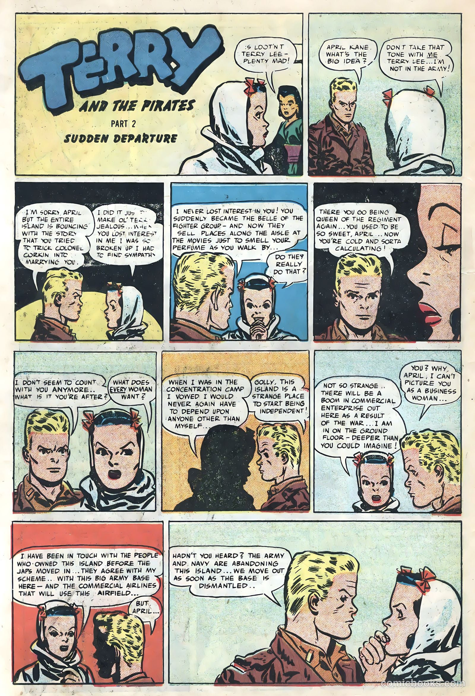 Terry and the Pirates #22 (1991) — page 10 of 36