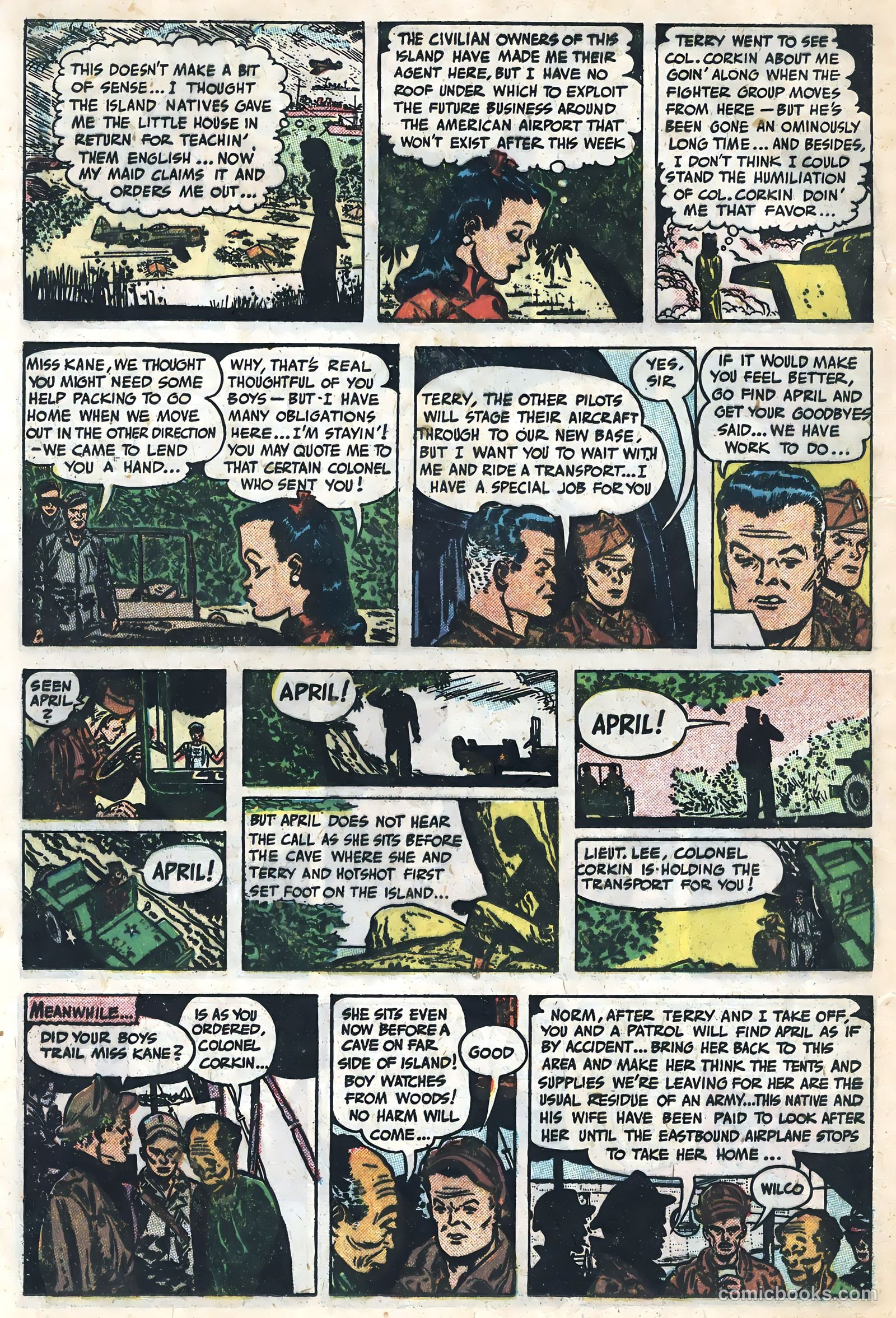 Terry and the Pirates #22 (1991) — page 12 of 36