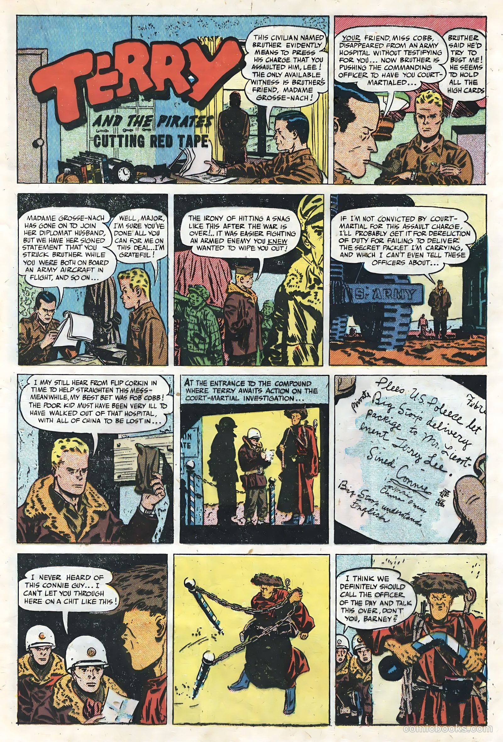 Terry and the Pirates #24 (1992) — page 13 of 36