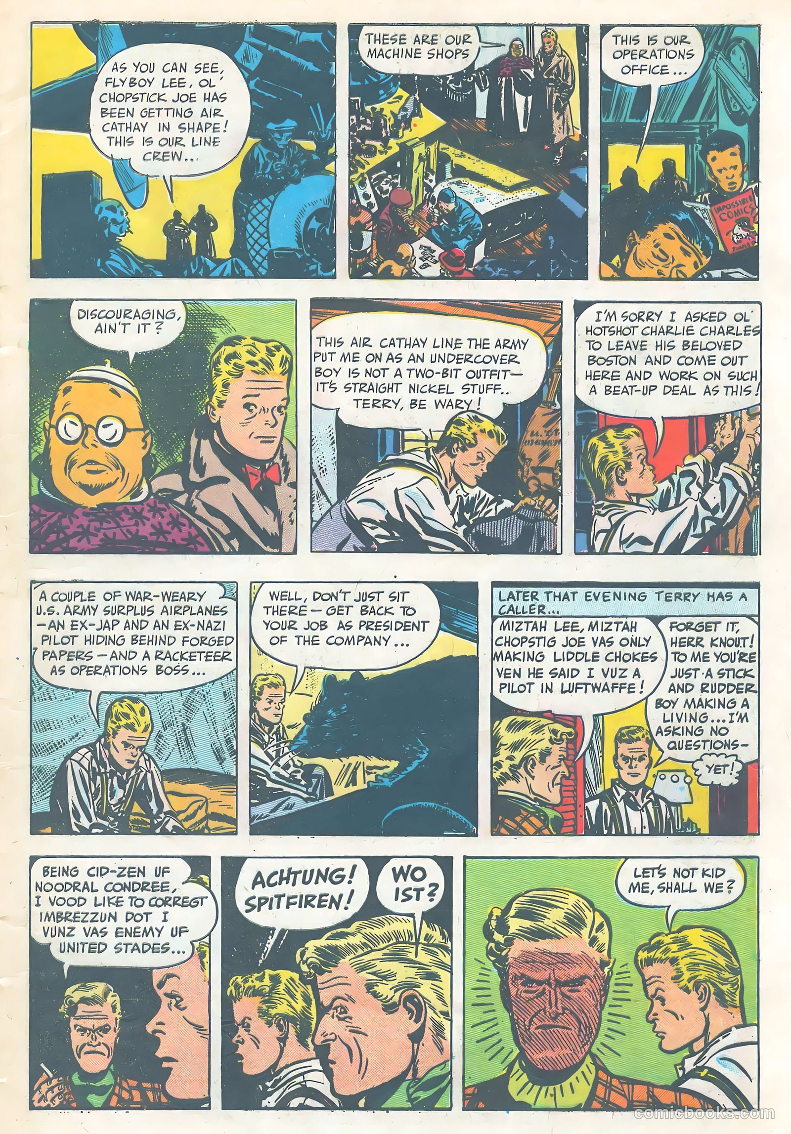 Terry and the Pirates #25 (1992) — page 9 of 36
