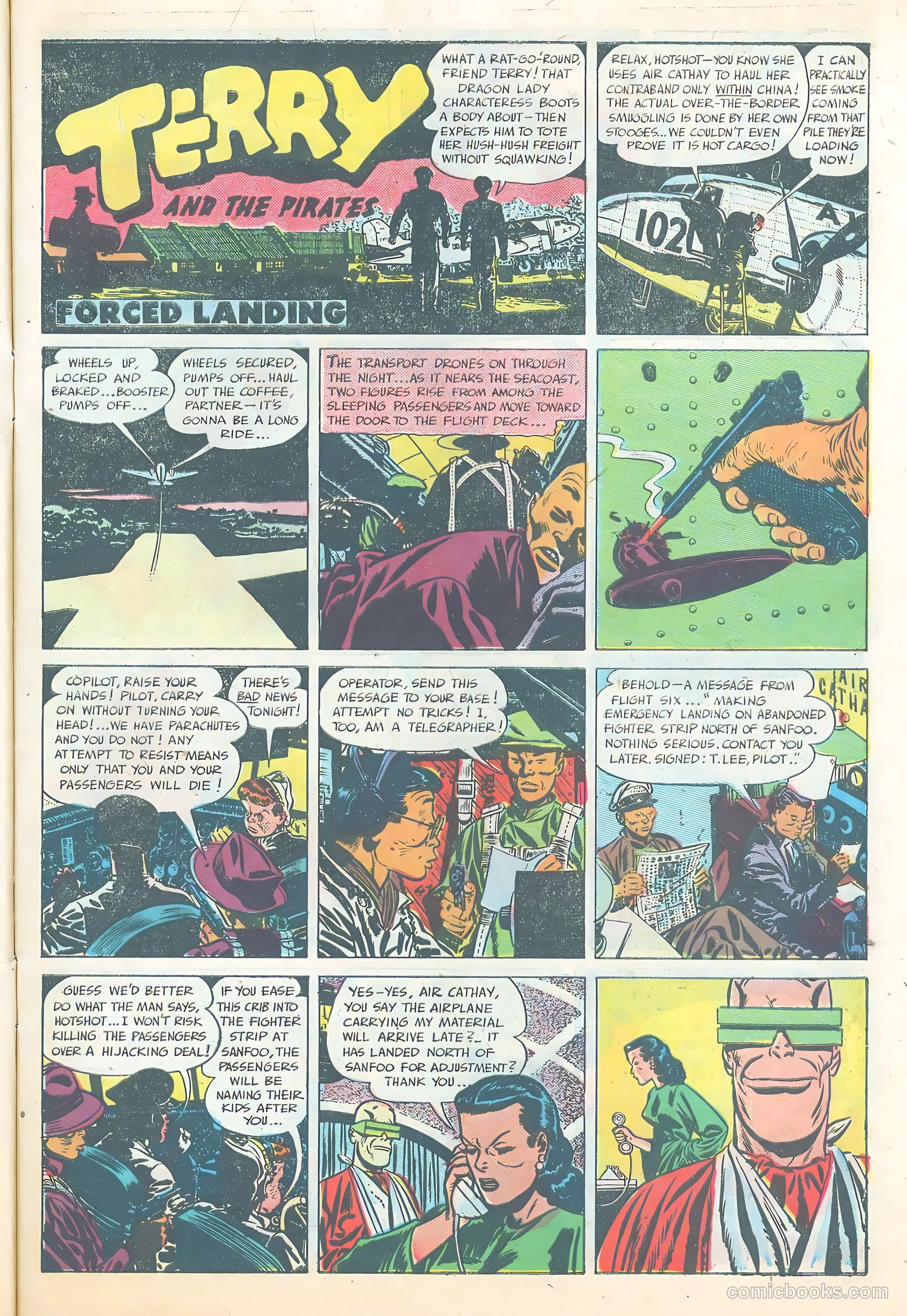 Terry and the Pirates #26 (1955) — page 7 of 36