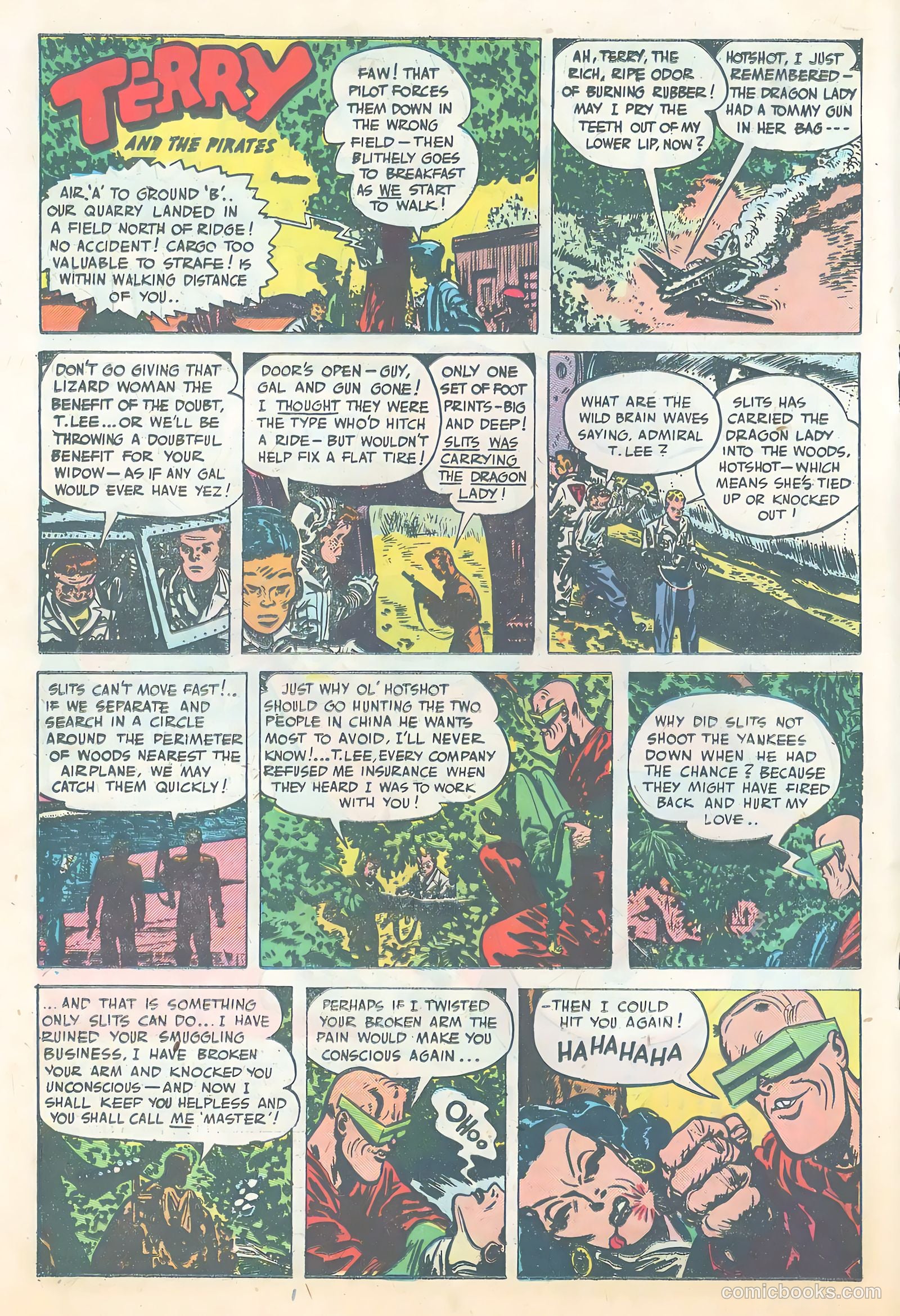 Terry and the Pirates #26 (1955) — page 18 of 36