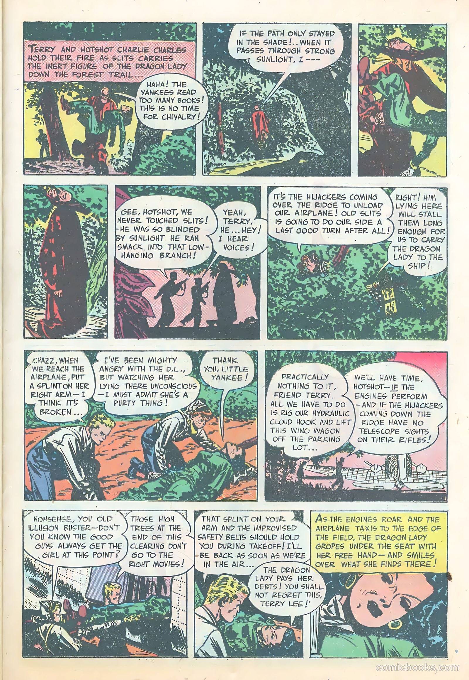 Terry and the Pirates #26 (1955) — page 23 of 36