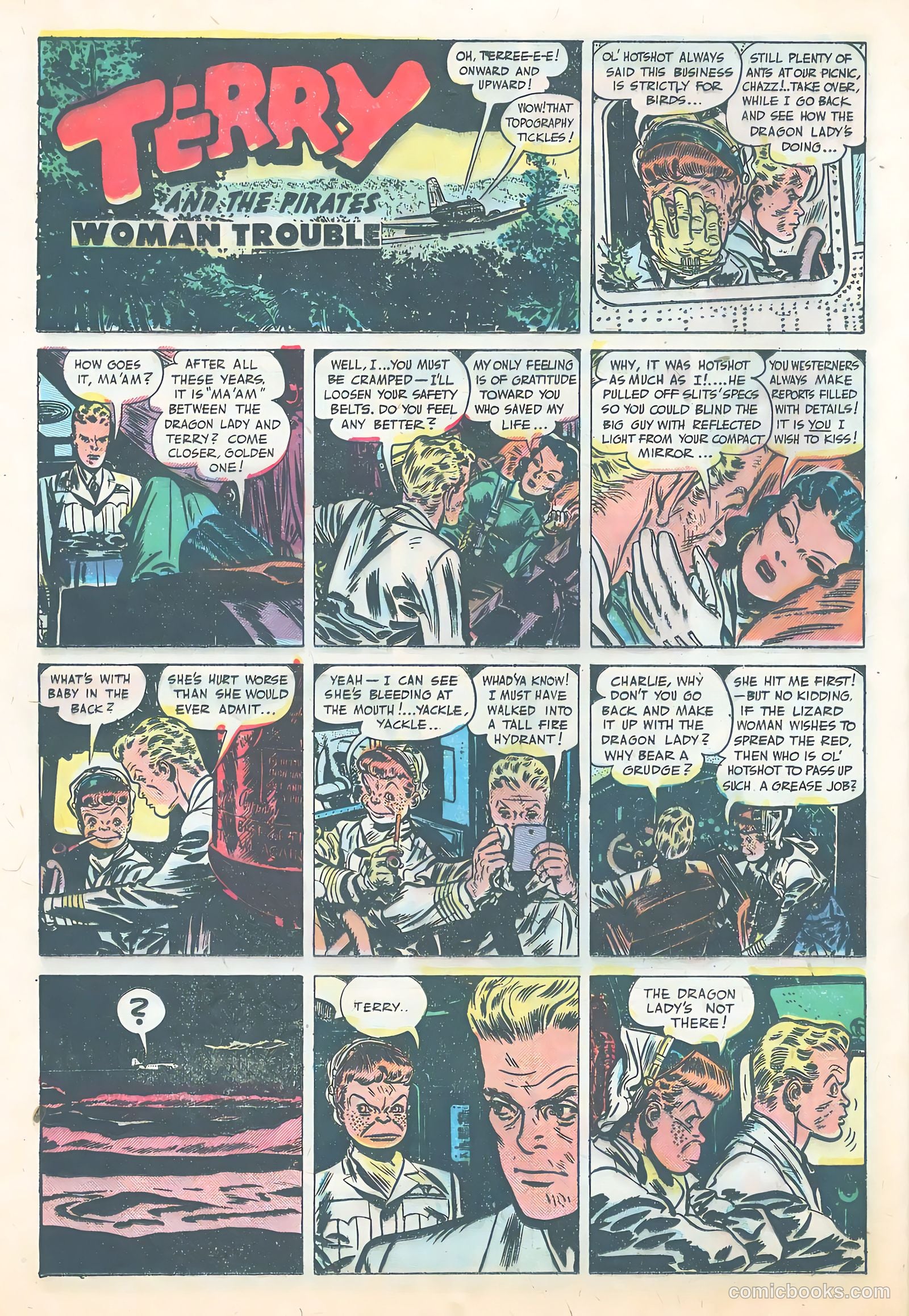 Terry and the Pirates #26 (1955) — page 24 of 36