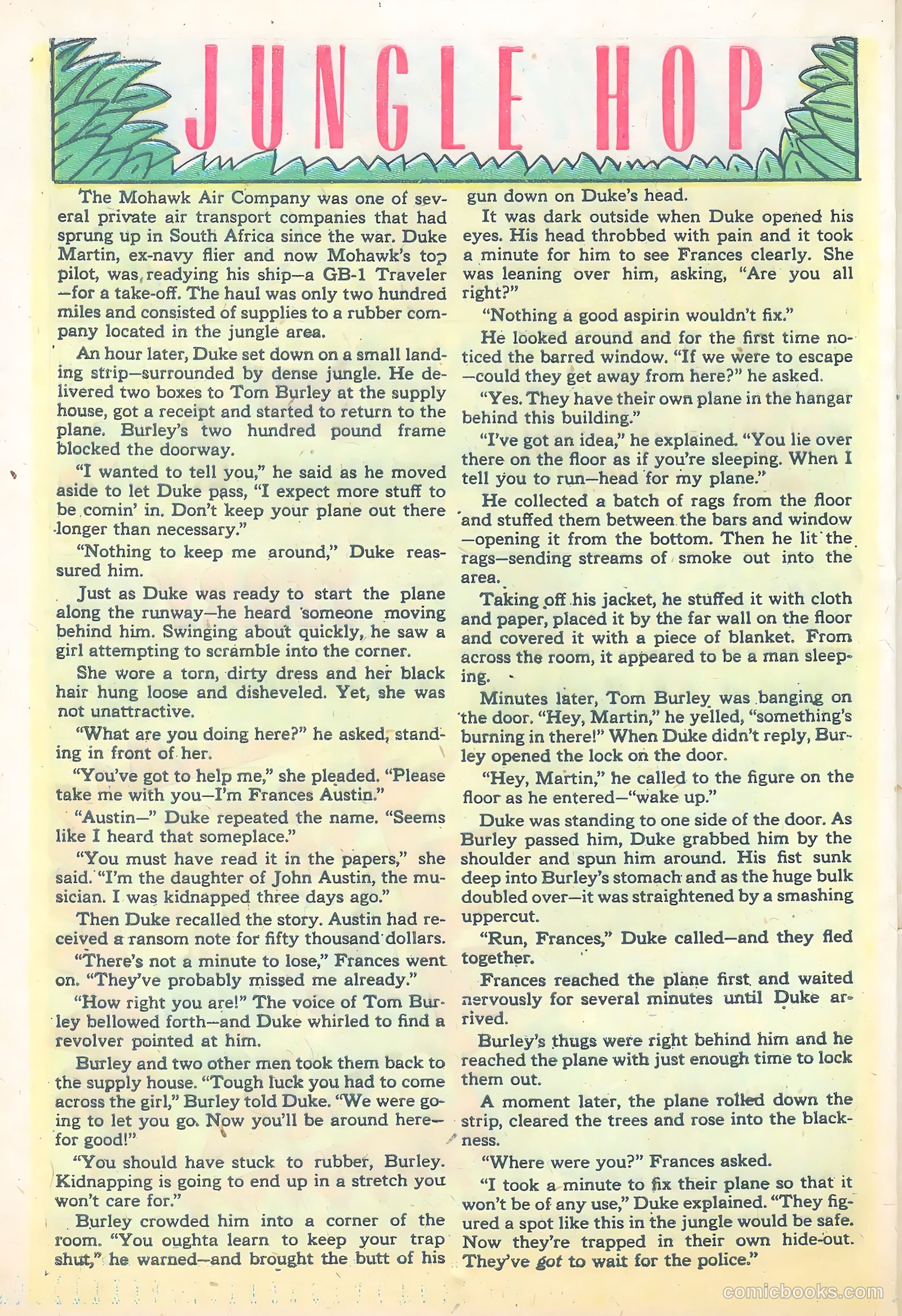 Terry and the Pirates #26 (1955) — page 28 of 36