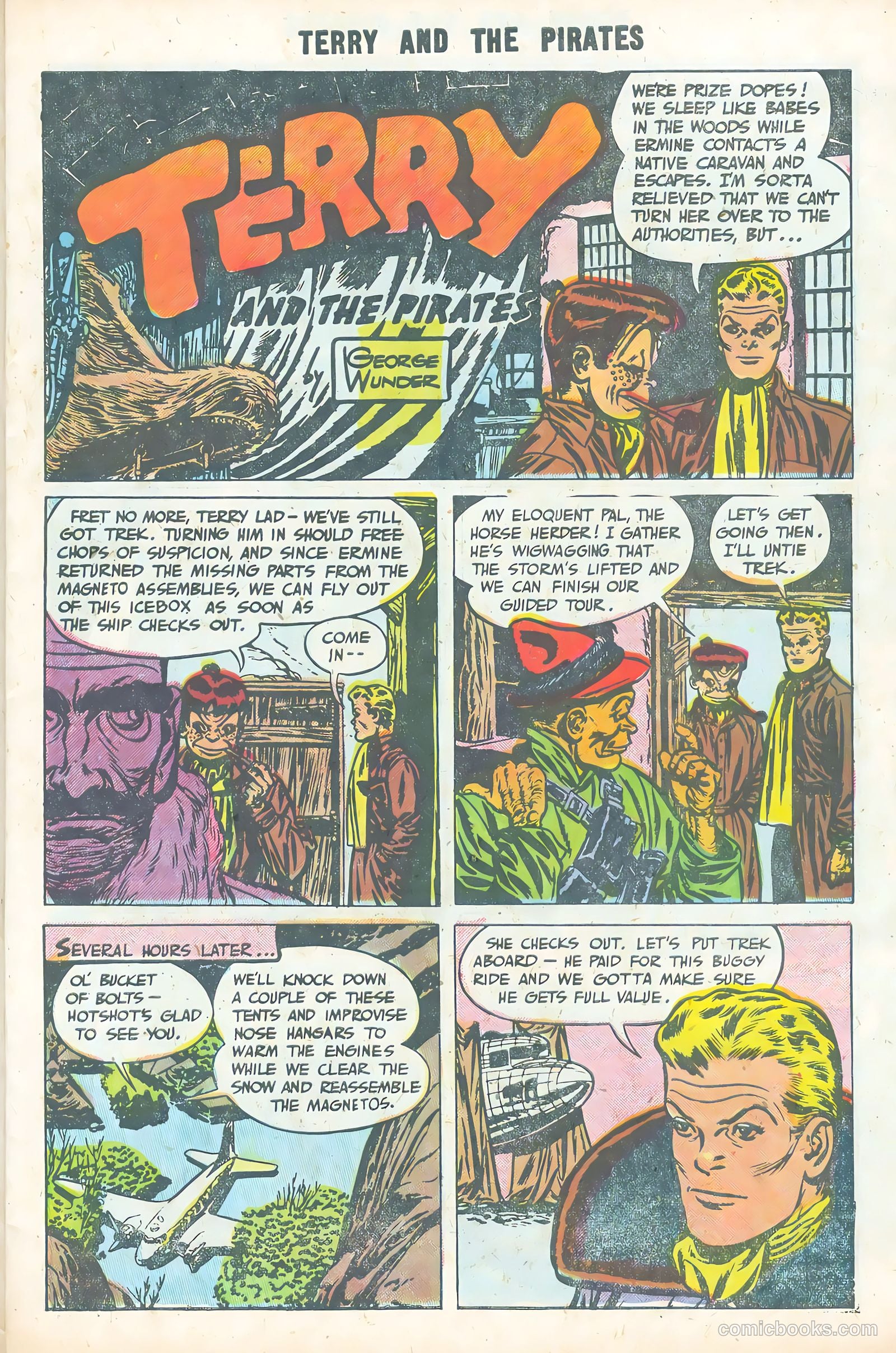 Terry and the Pirates #27 (1955) — page 7 of 36