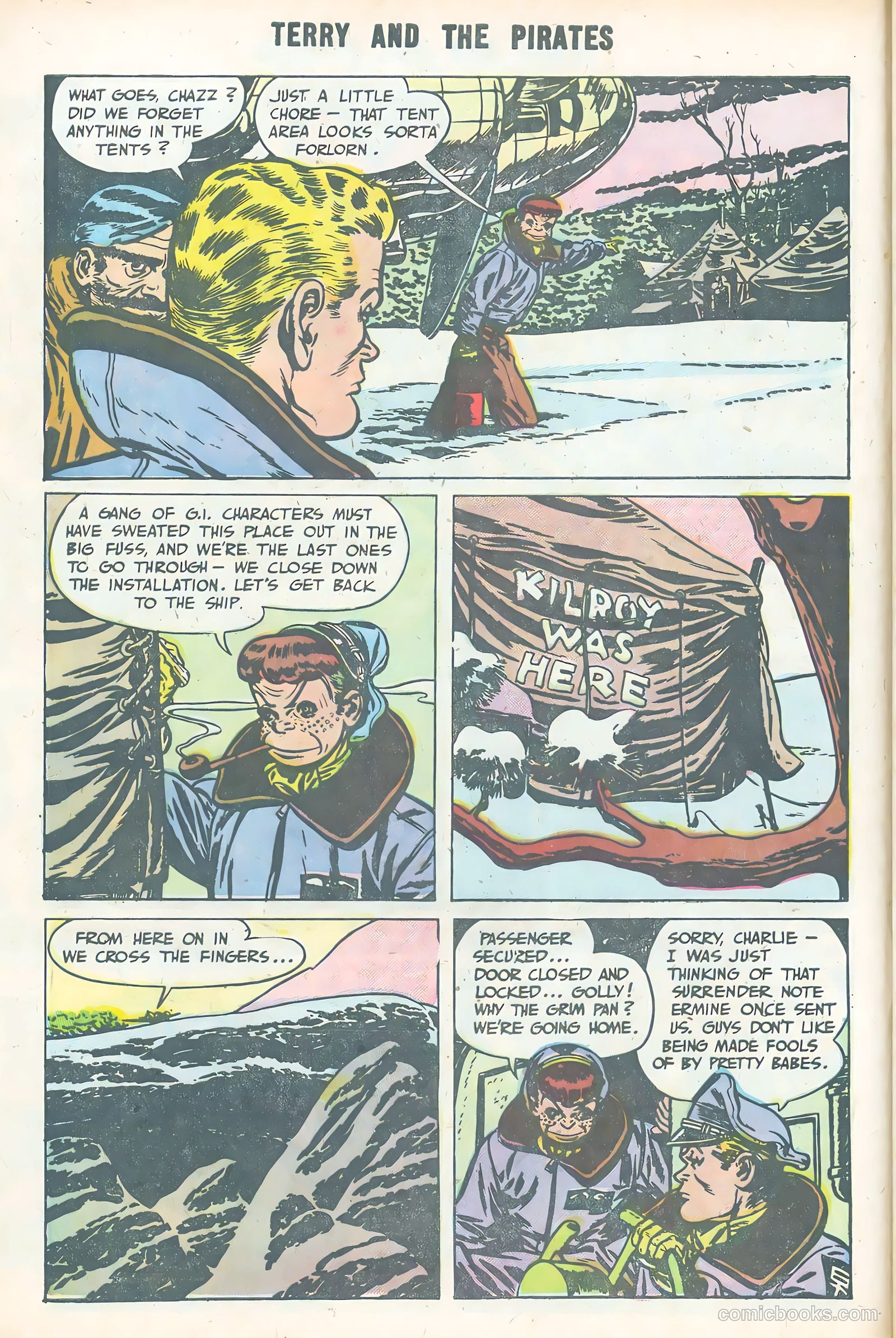 Terry and the Pirates #27 (1955) — page 8 of 36