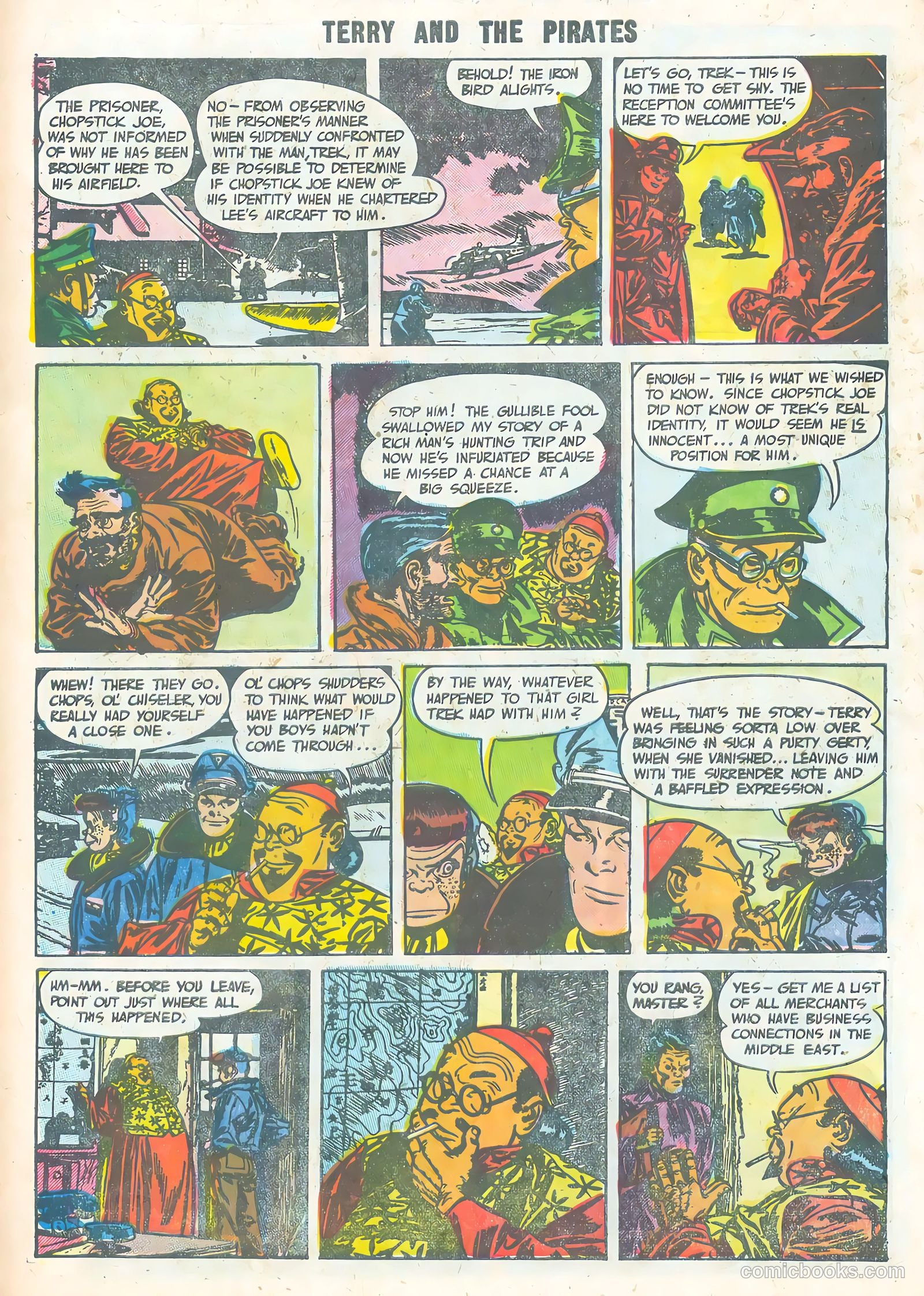 Terry and the Pirates #27 (1955) — page 10 of 36