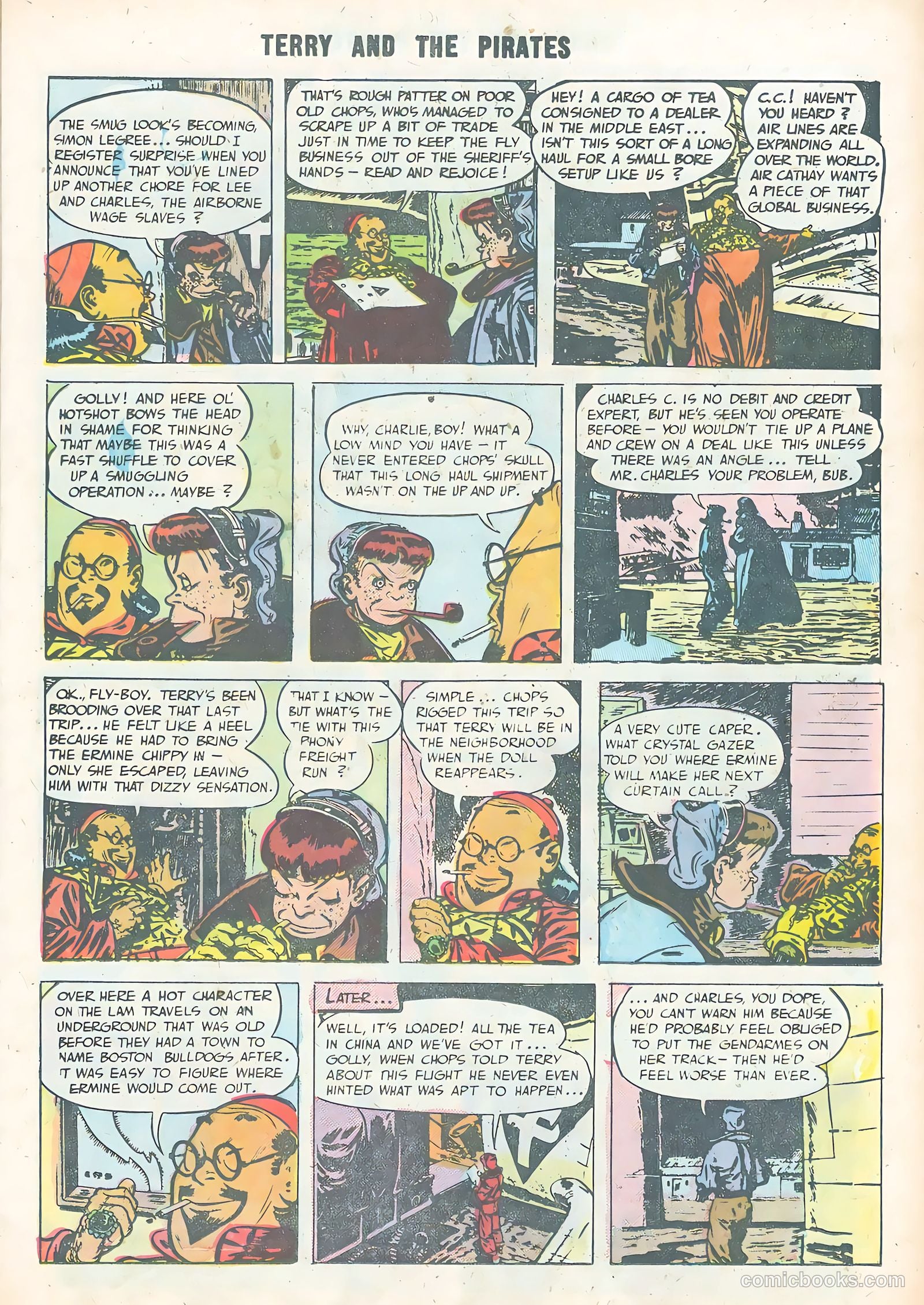 Terry and the Pirates #27 (1955) — page 13 of 36