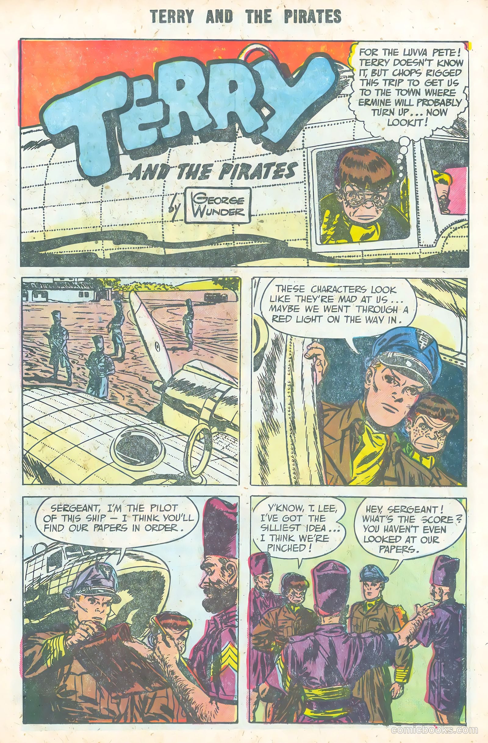Terry and the Pirates #27 (1955) — page 15 of 36