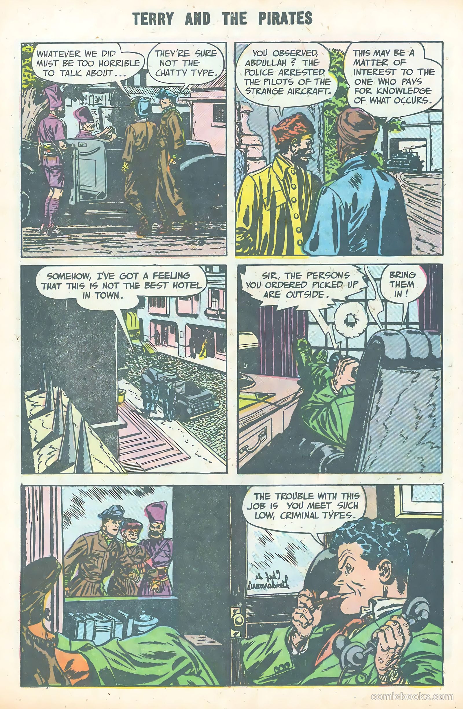 Terry and the Pirates #27 (1955) — page 16 of 36