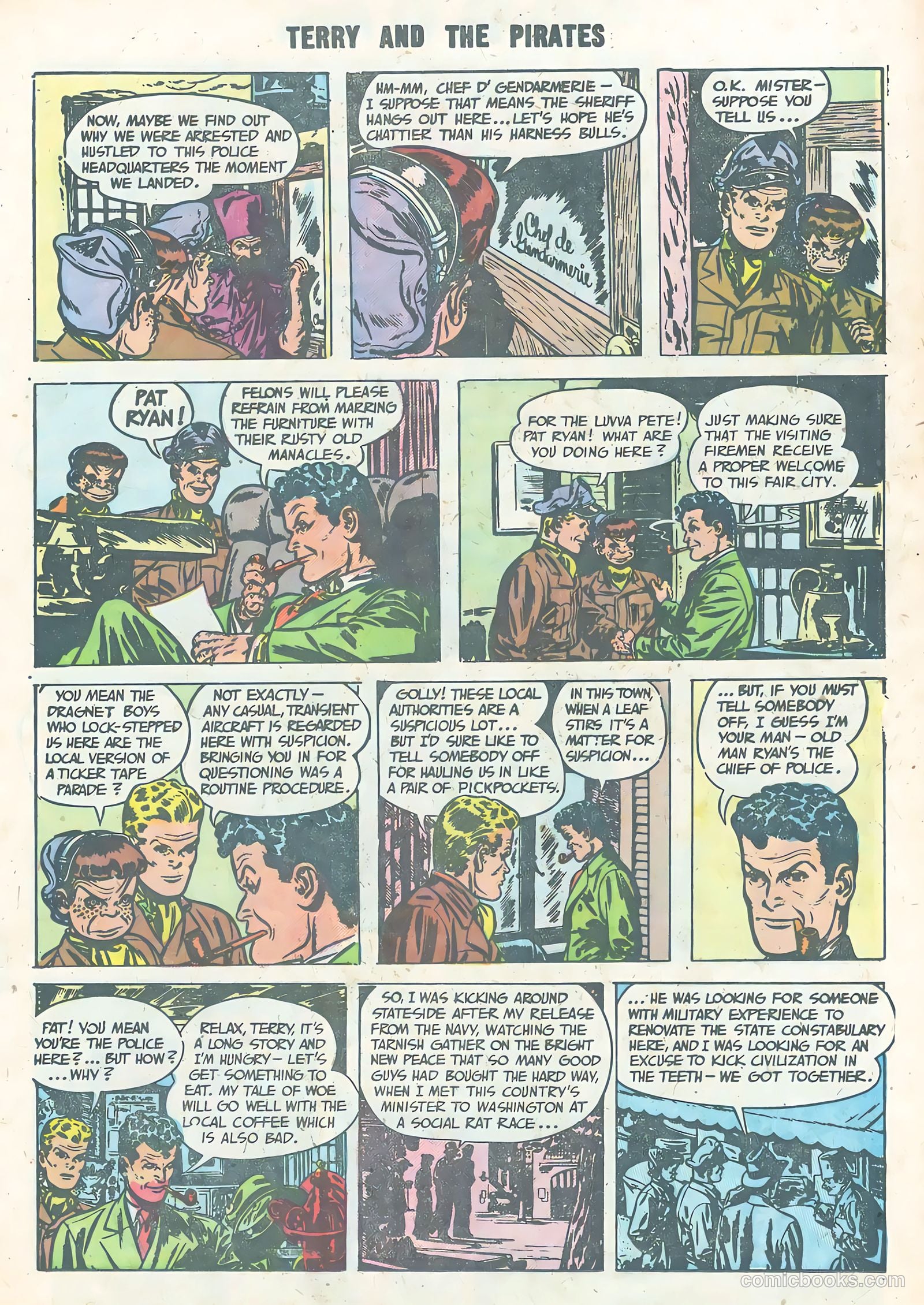 Terry and the Pirates #27 (1955) — page 17 of 36