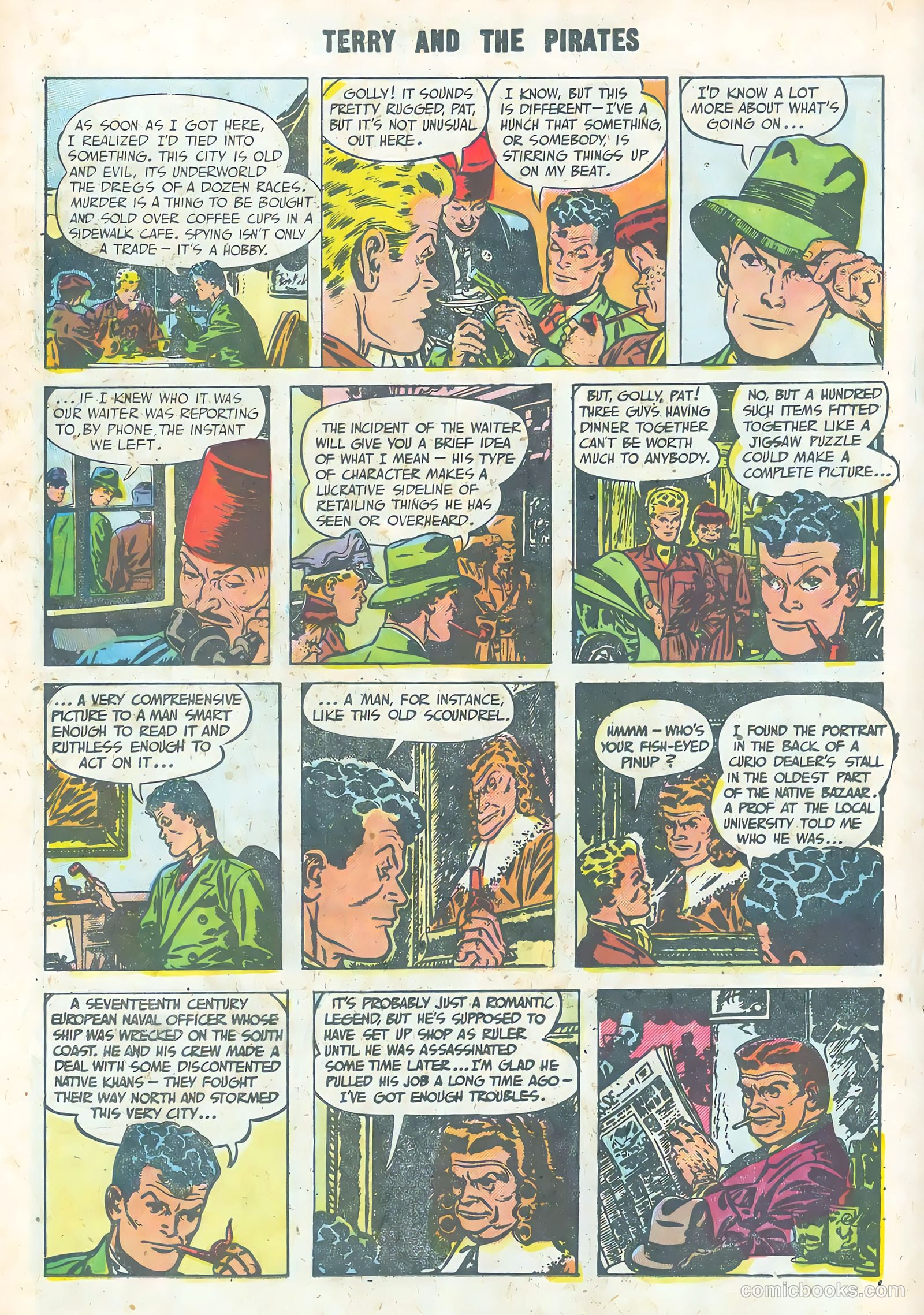 Terry and the Pirates #27 (1955) — page 18 of 36