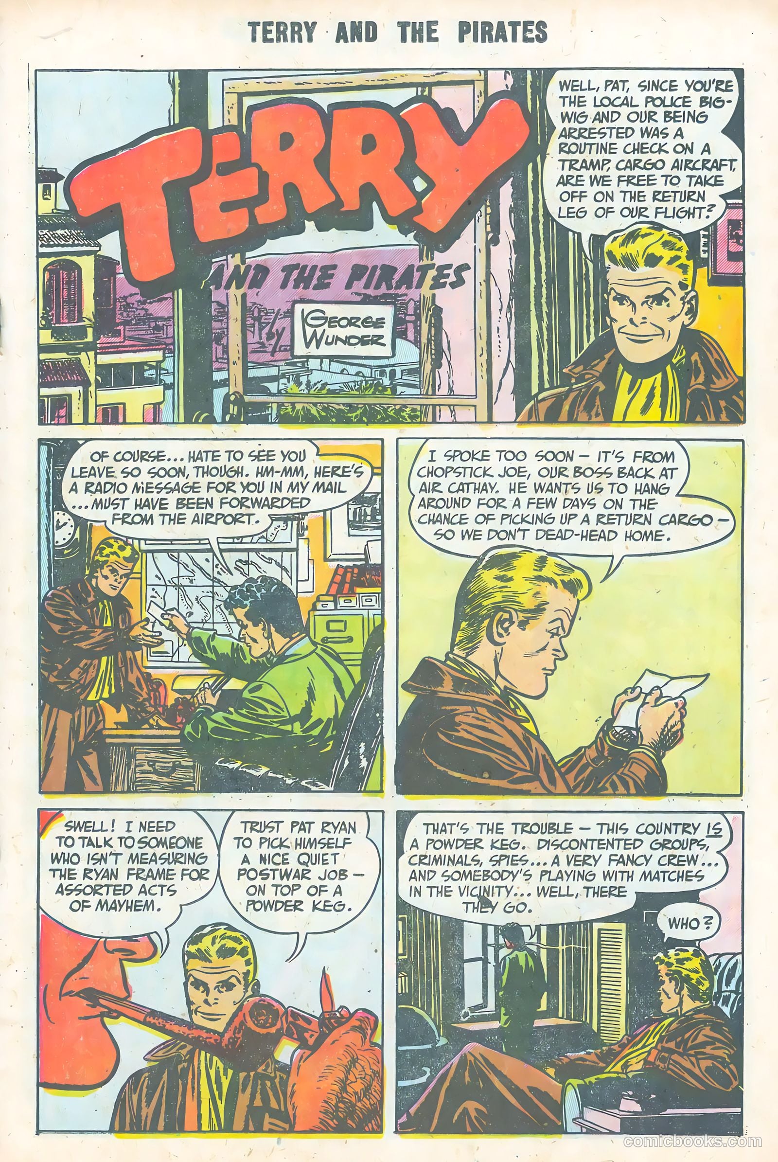 Terry and the Pirates #27 (1955) — page 19 of 36