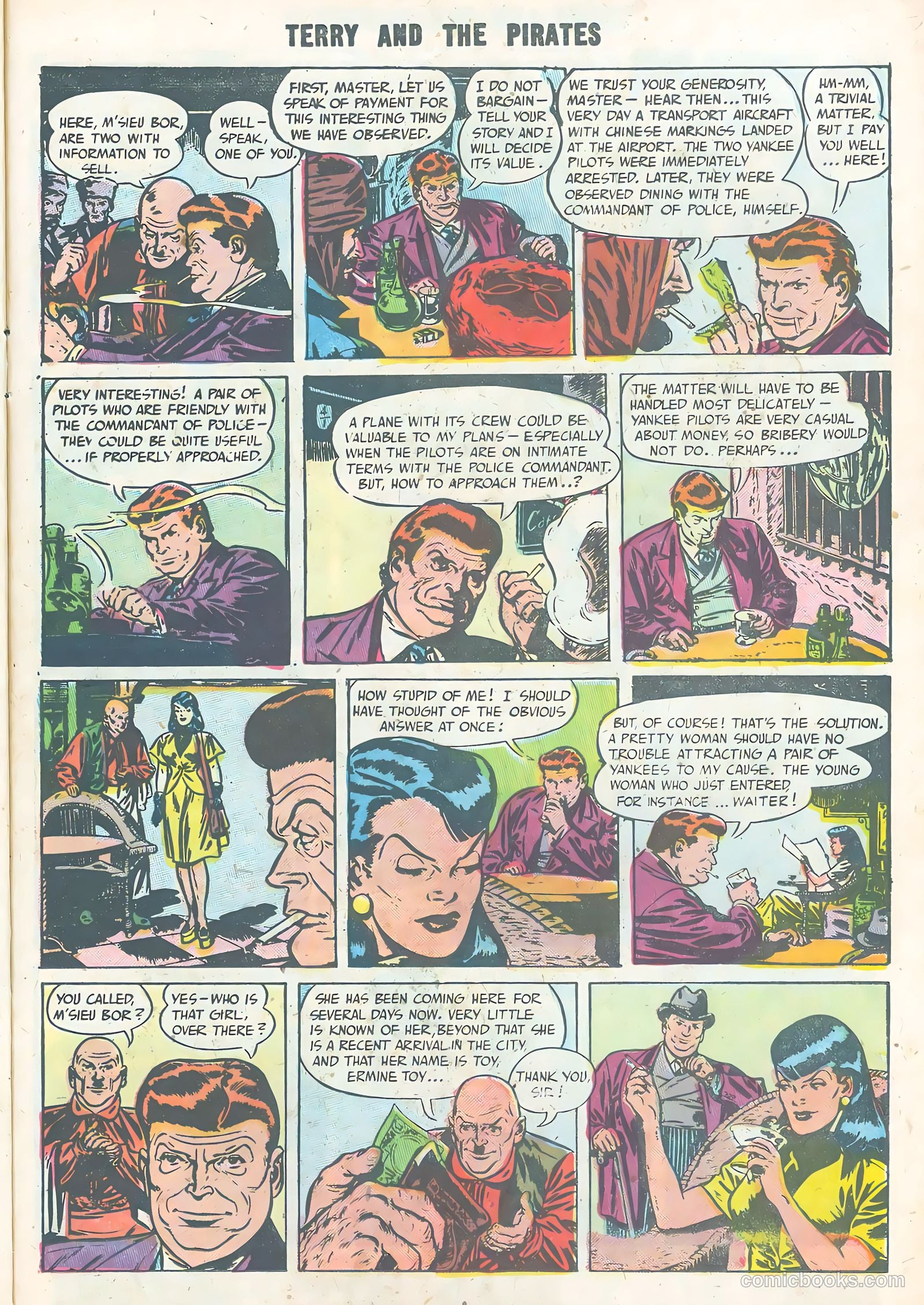 Terry and the Pirates #27 (1955) — page 21 of 36