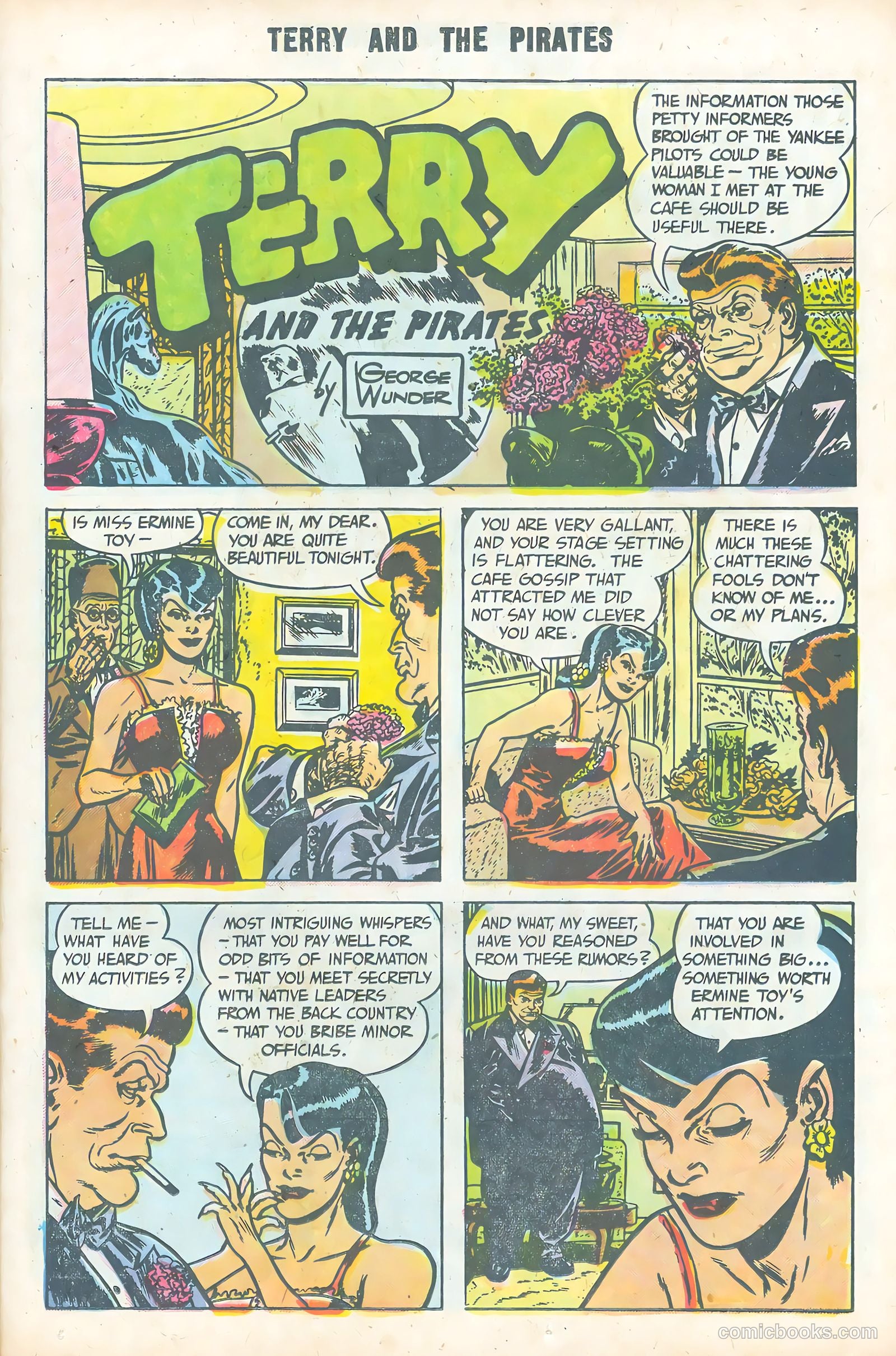 Terry and the Pirates #27 (1955) — page 23 of 36