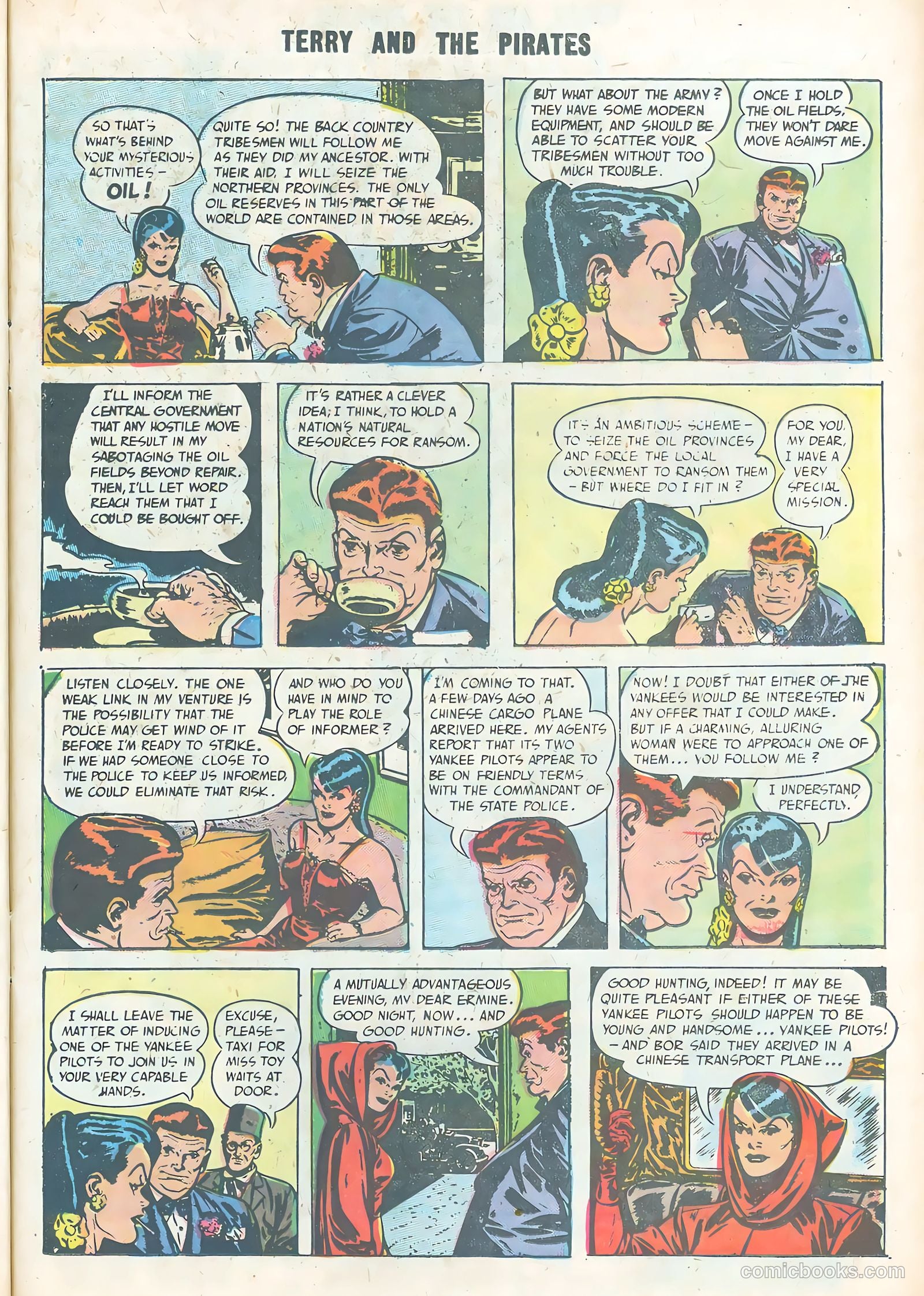 Terry and the Pirates #27 (1955) — page 25 of 36