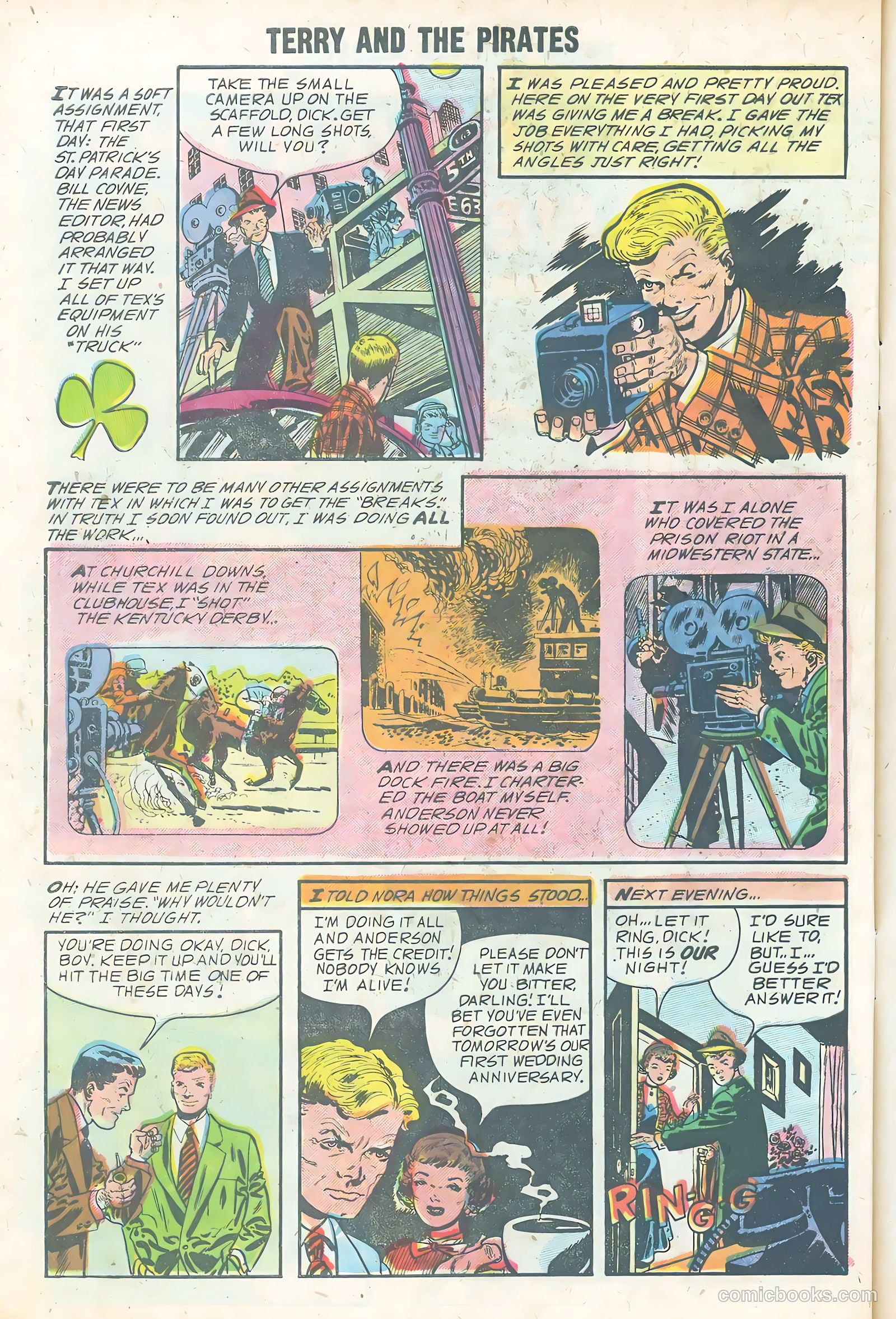 Terry and the Pirates #27 (1955) — page 28 of 36
