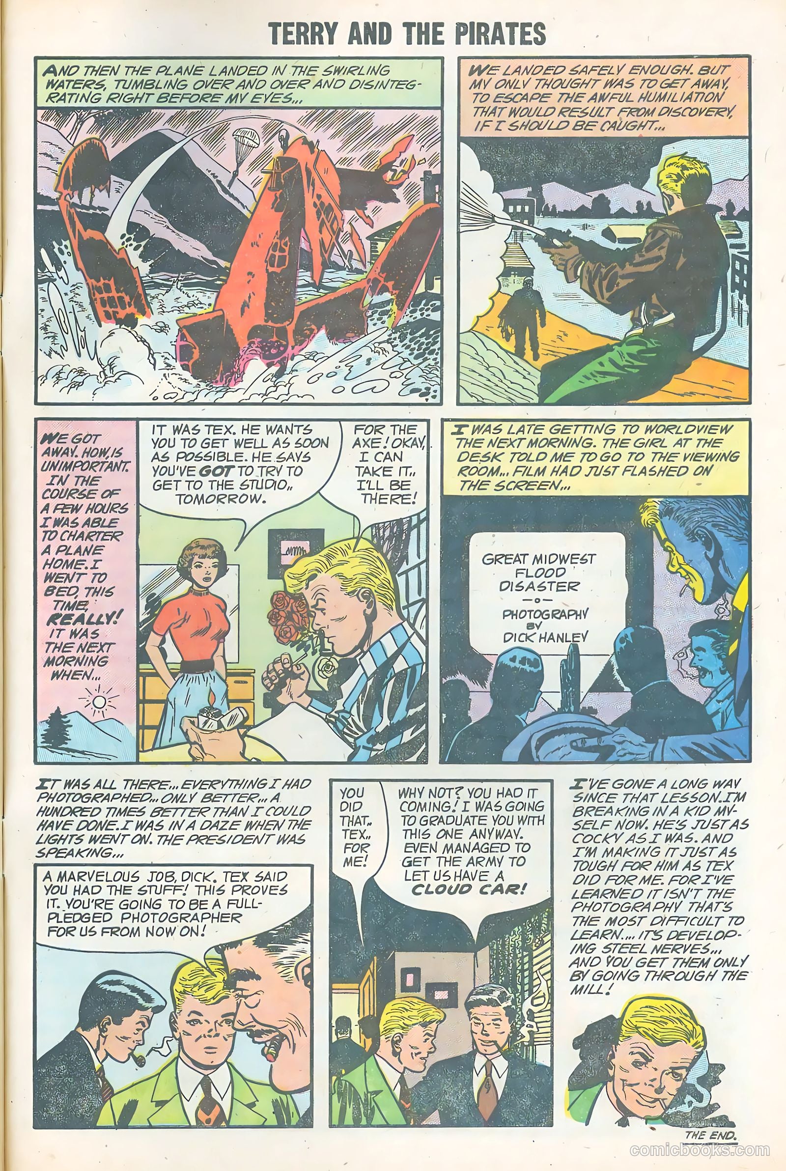 Terry and the Pirates #27 (1955) — page 33 of 36