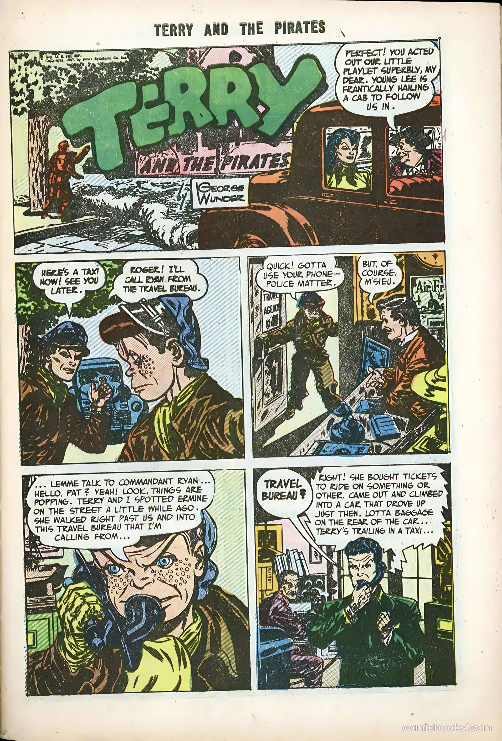 Terry and the Pirates #28 (1955) — page 3 of 36