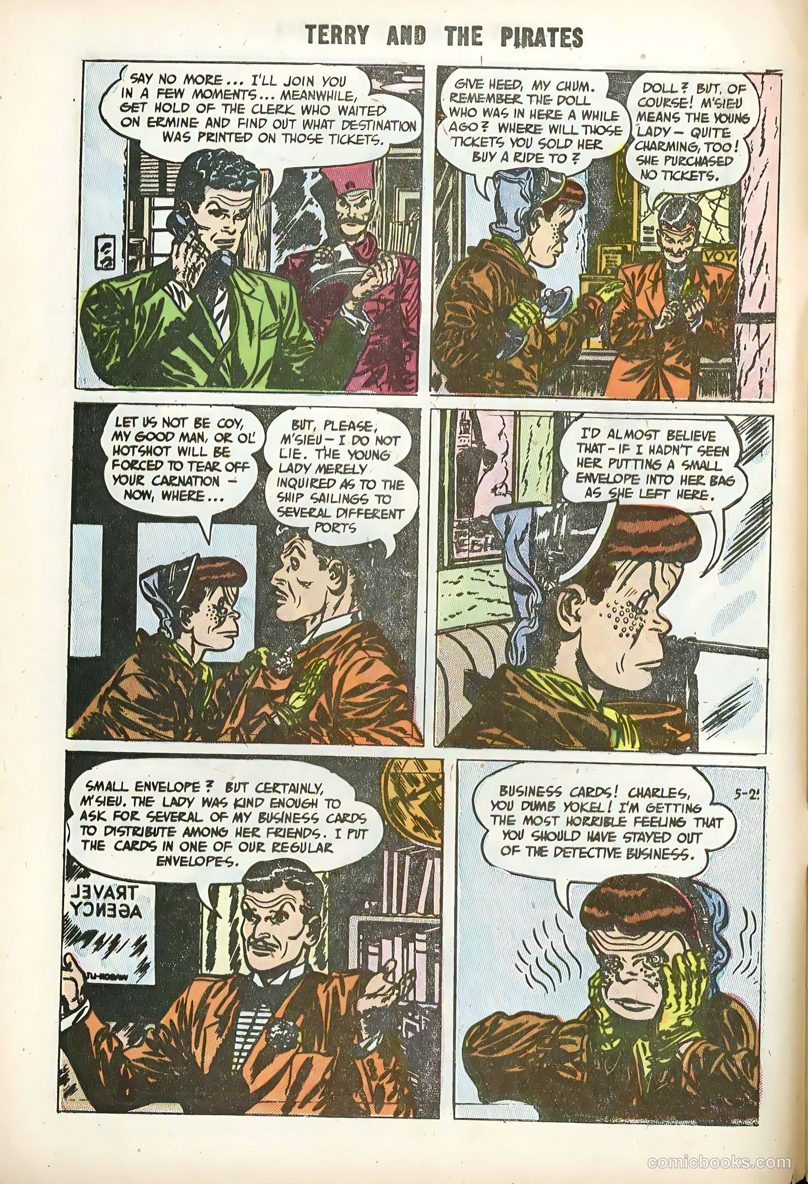 Terry and the Pirates #28 (1955) — page 4 of 36