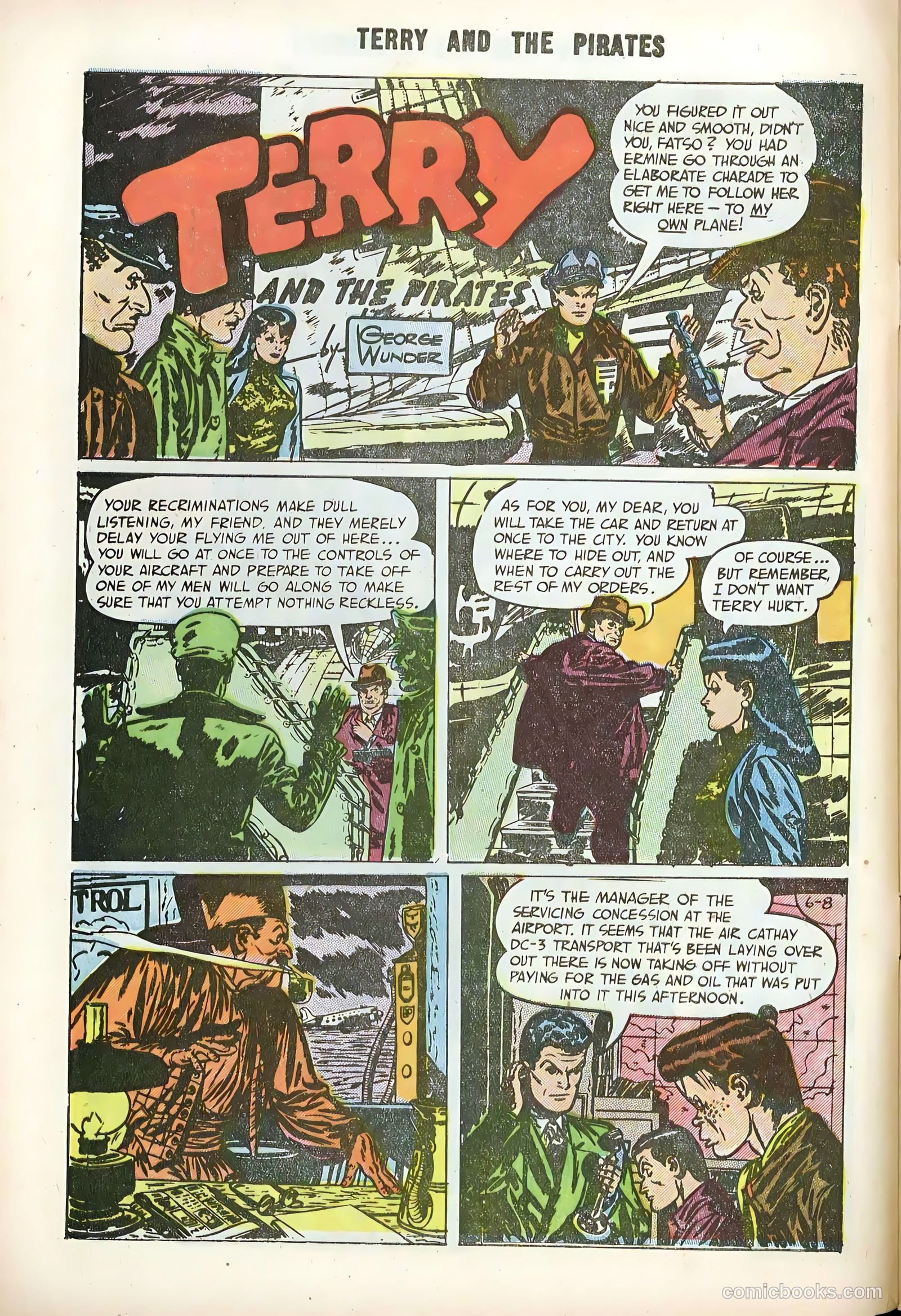 Terry and the Pirates #28 (1955) — page 8 of 36
