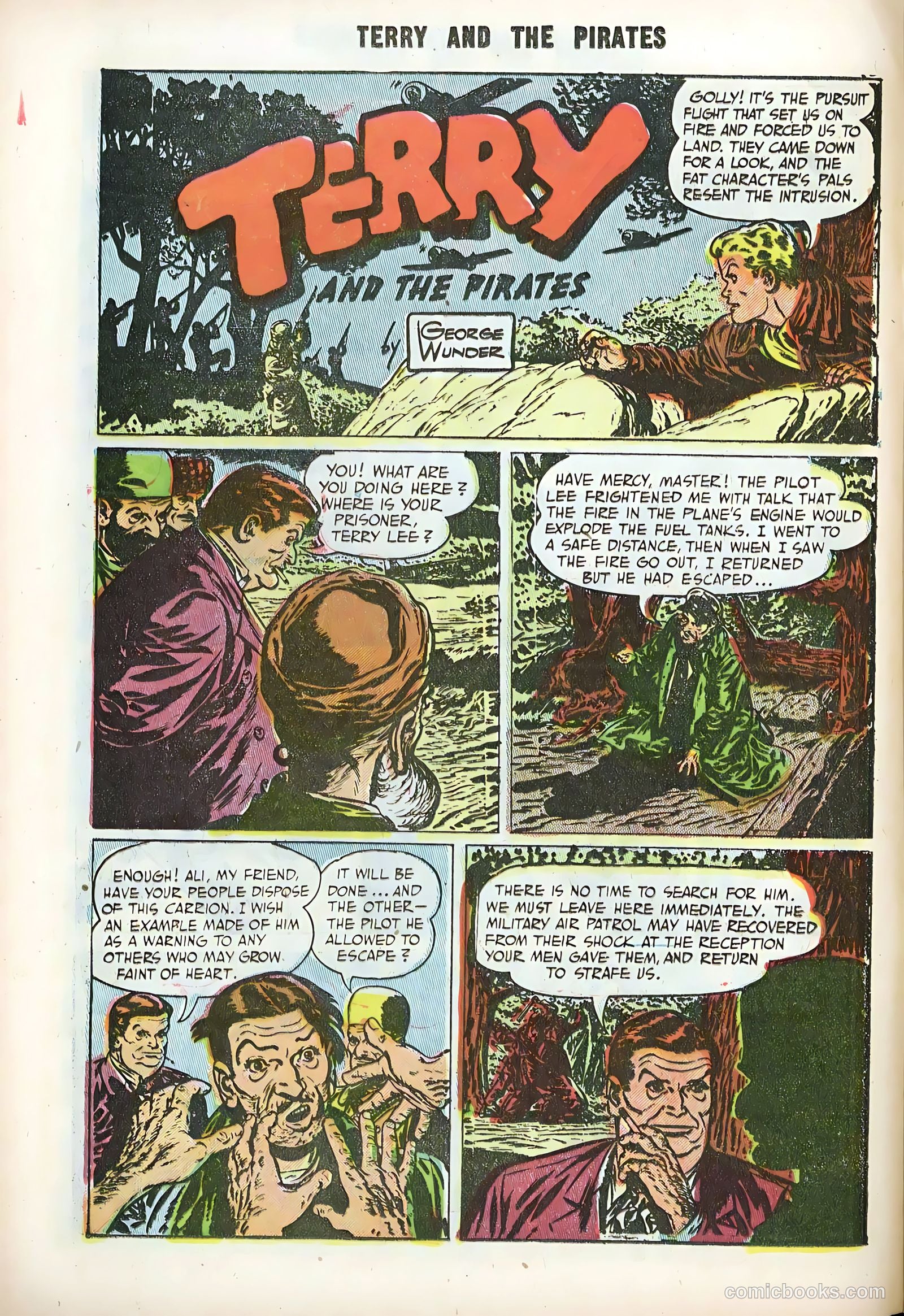 Terry and the Pirates #28 (1955) — page 12 of 36