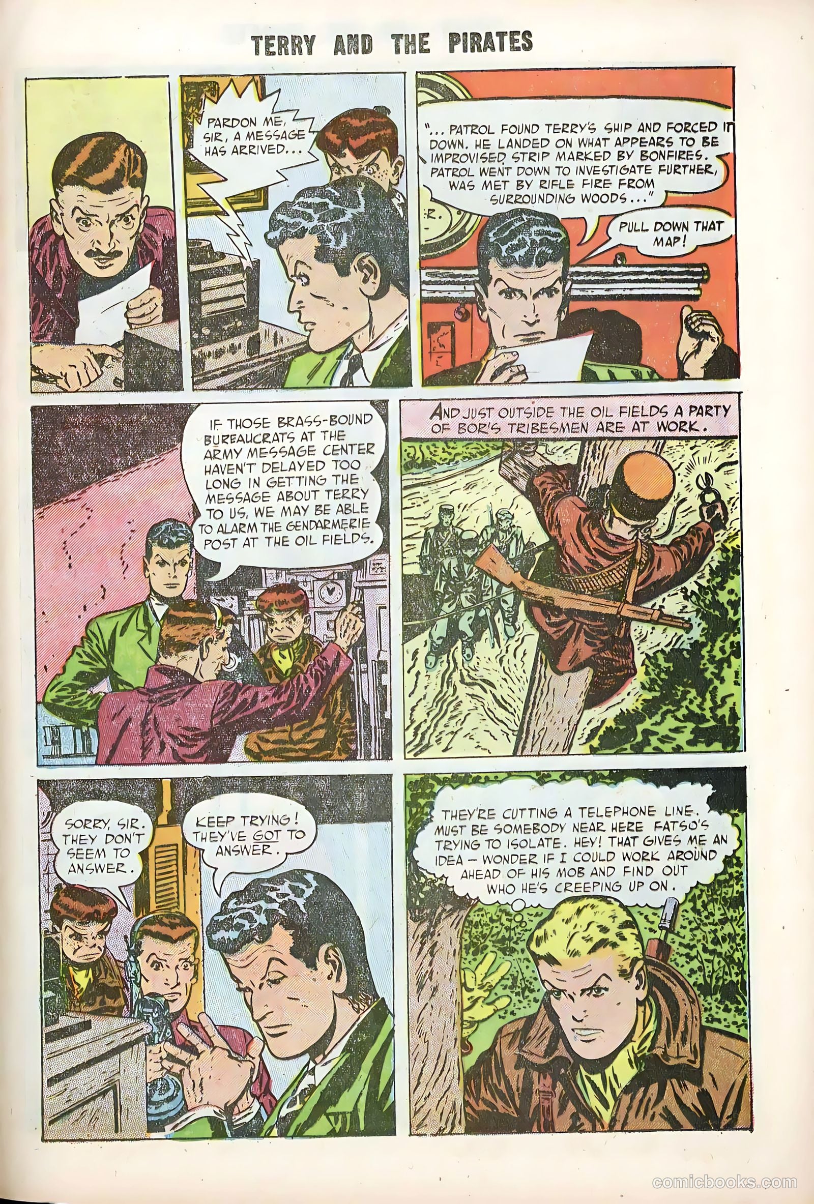 Terry and the Pirates #28 (1955) — page 13 of 36
